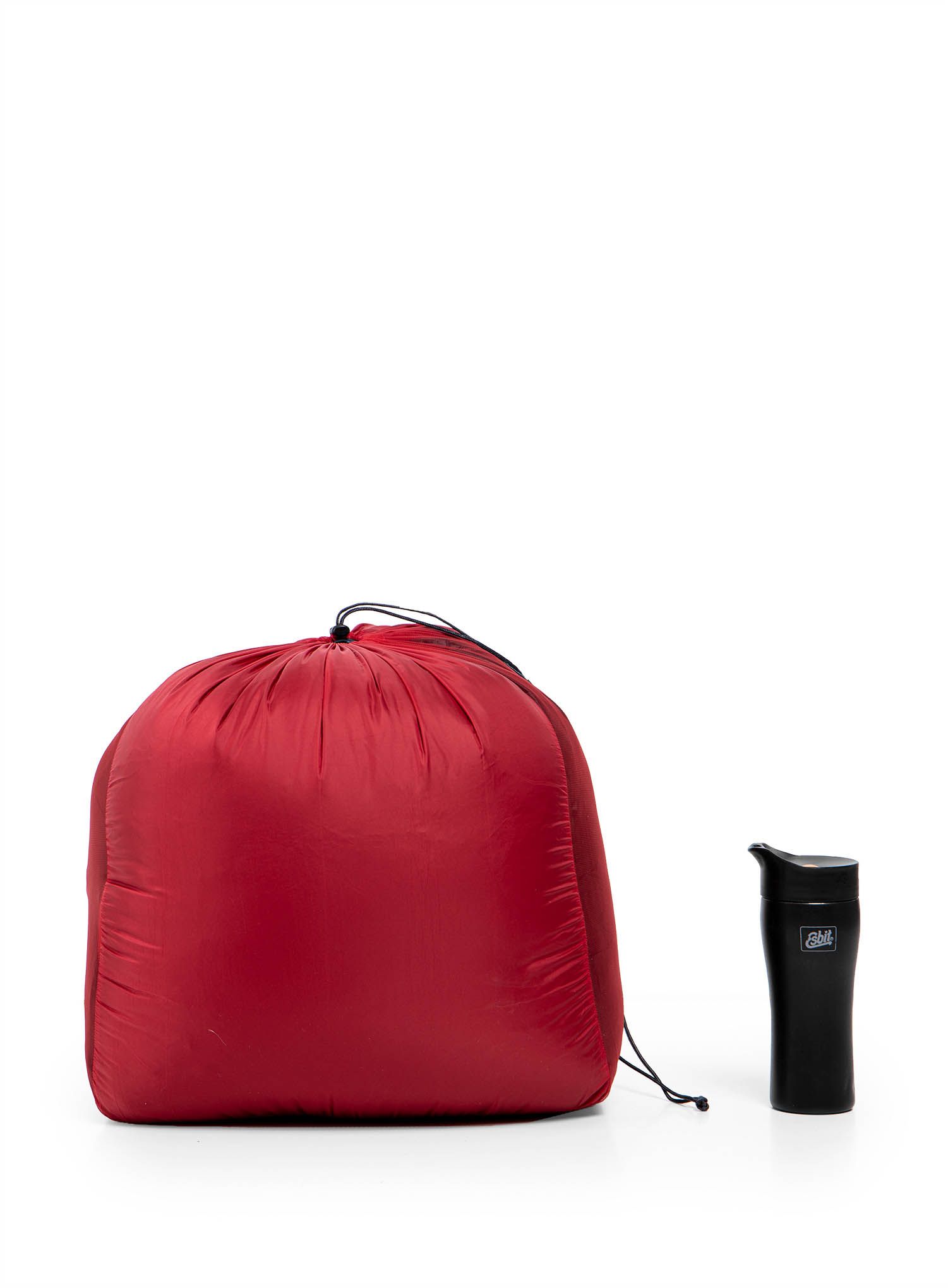 Спальний мішок пуховий Małachowski Climber II 800 (176 cm) - black/red