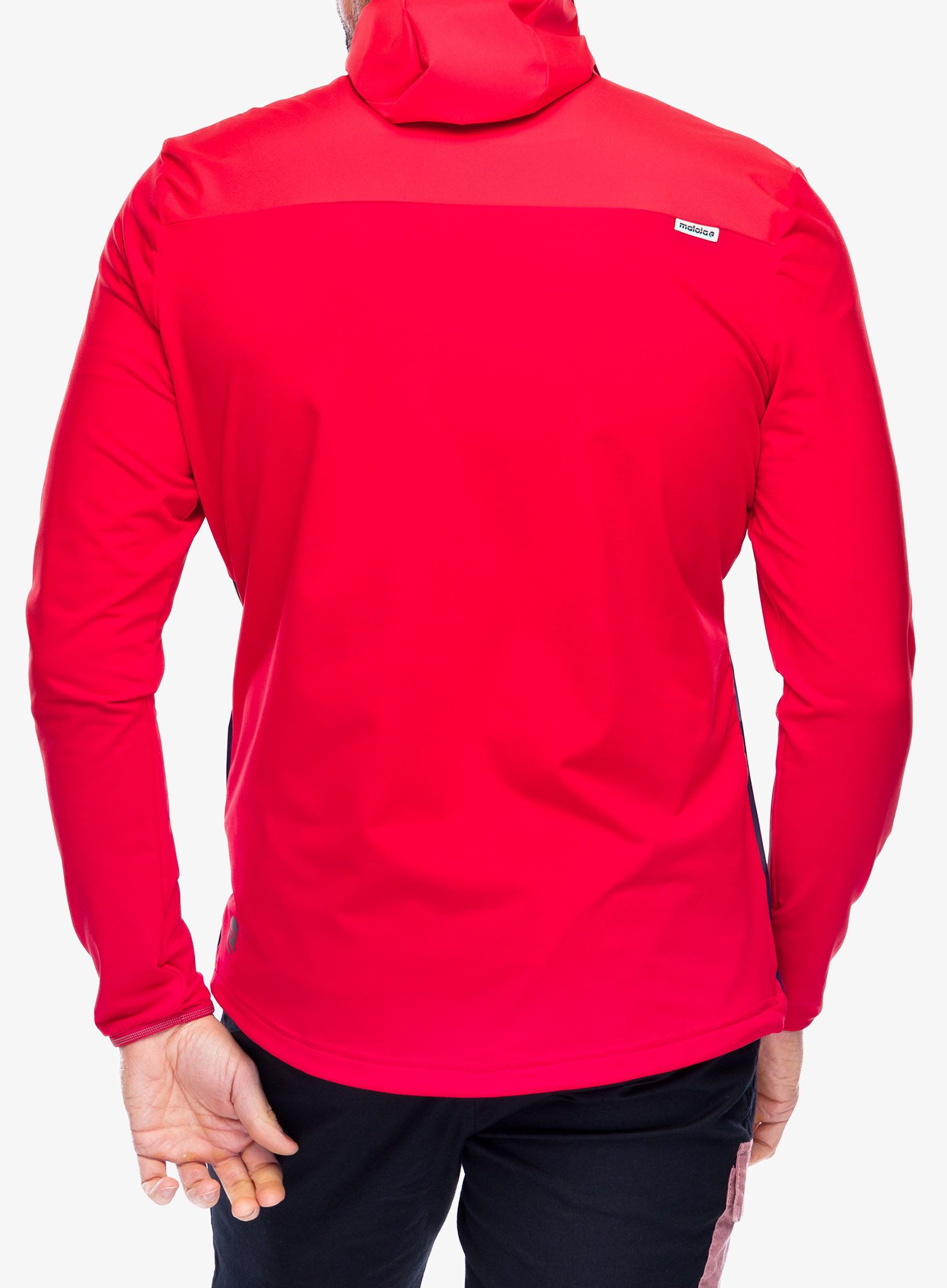 Куртка Maloja Beifuss Printed - fire red mtn range
