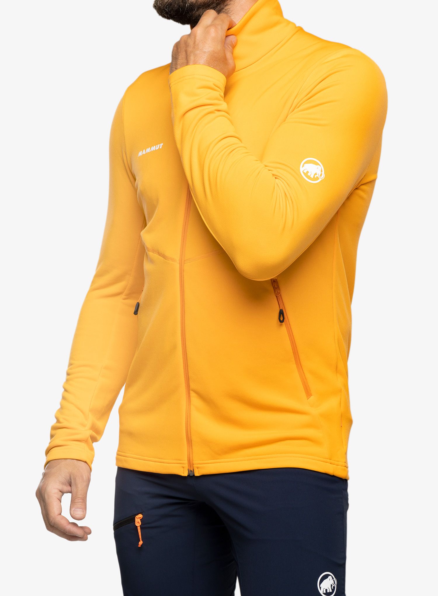Кофта флісова Mammut Aconcagua Light ML Jacket - tangerine