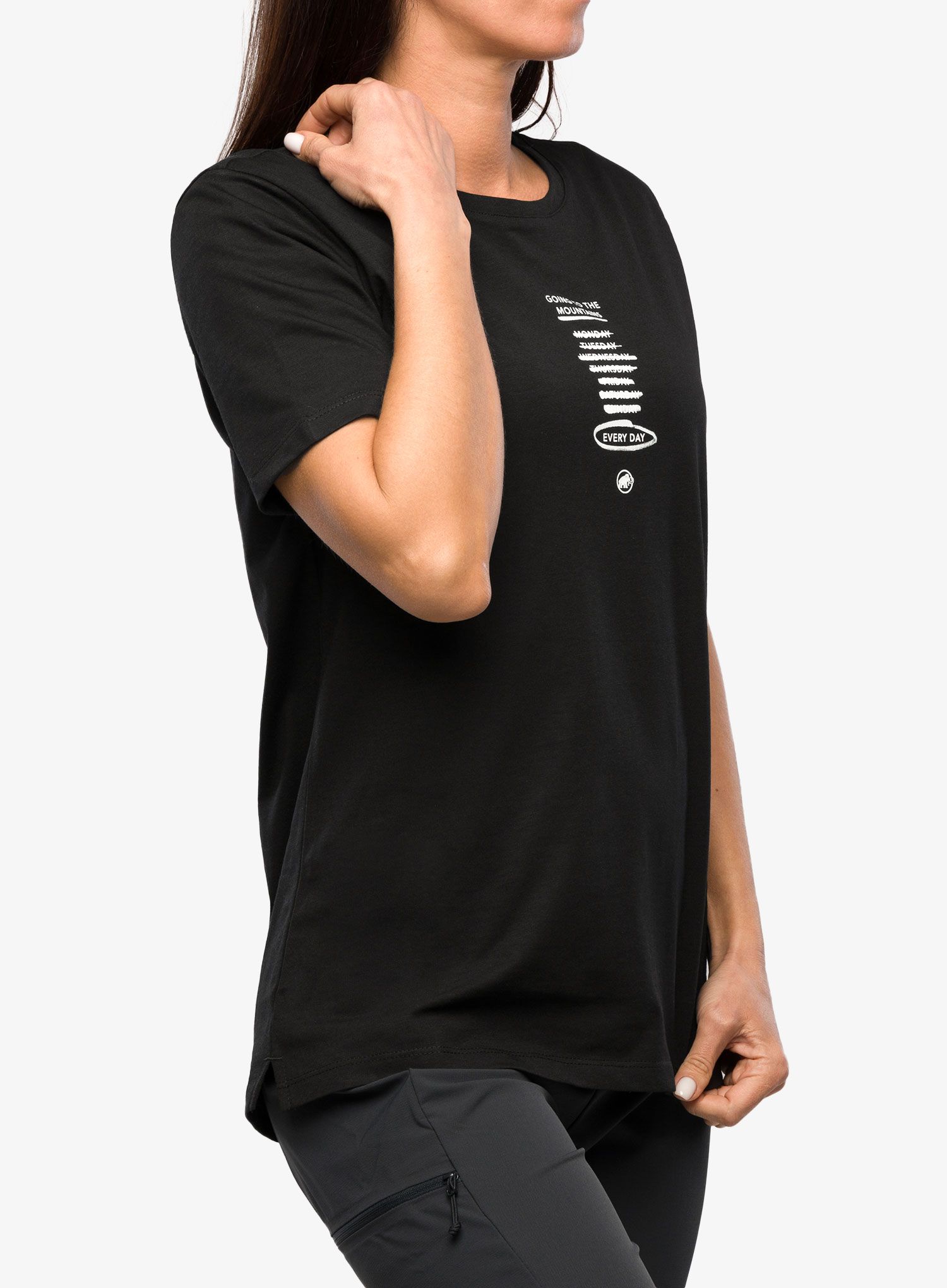 Футболка жіноча Mammut Core T-Shirt Every Day - black