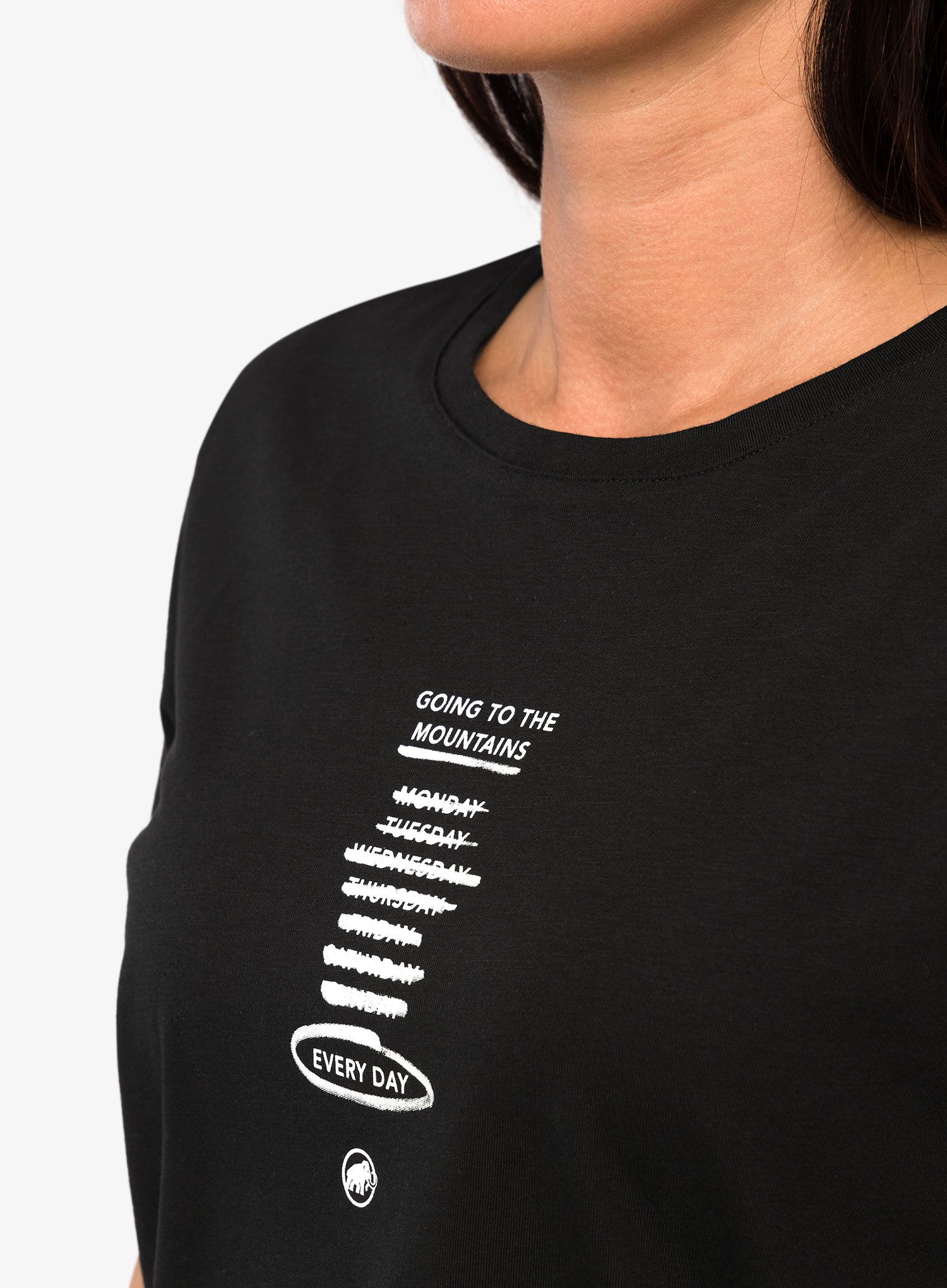 Футболка жіноча Mammut Core T-Shirt Every Day - black