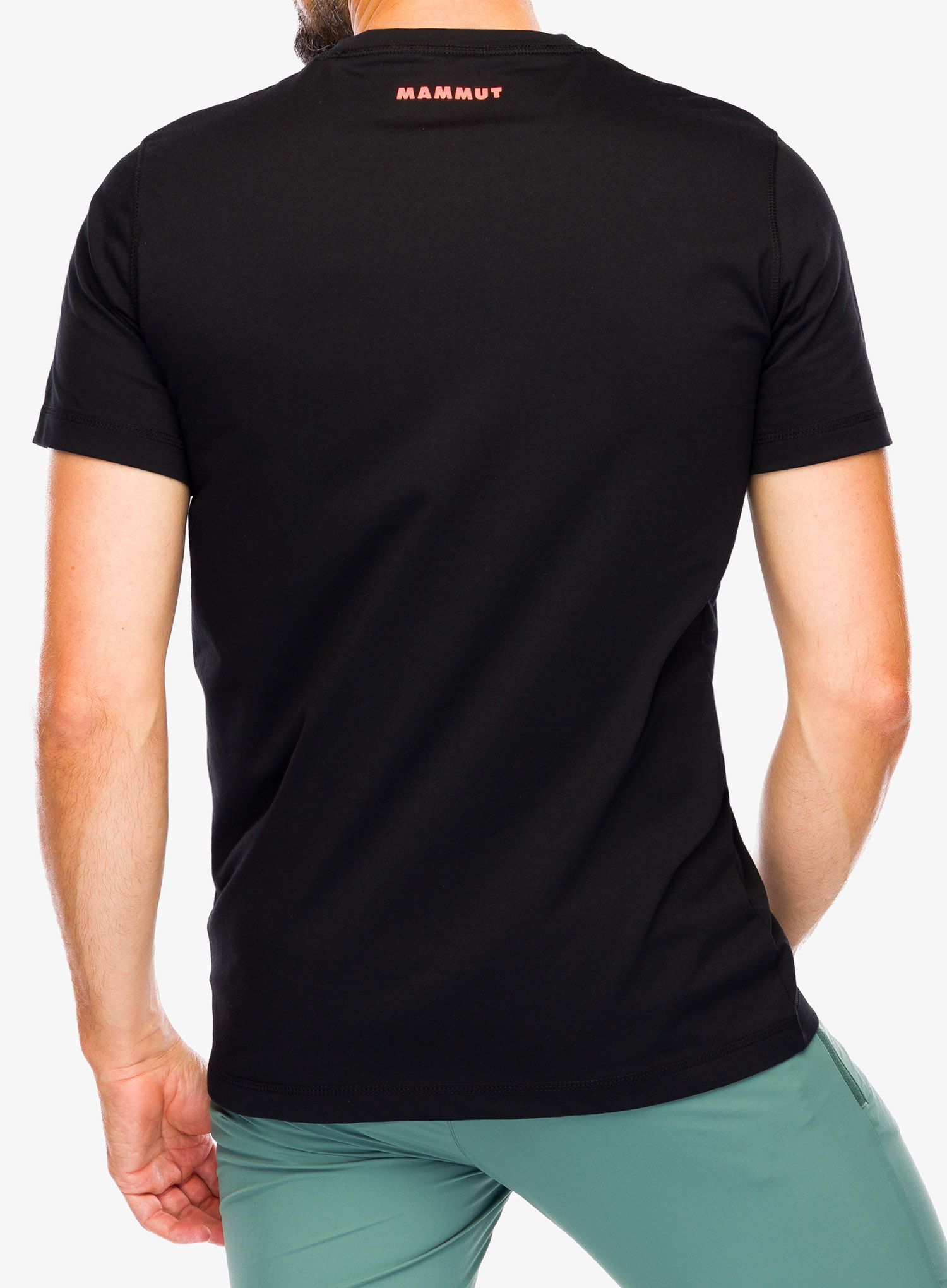 Футболка Mammut Core T-Shirt Never Rest - black