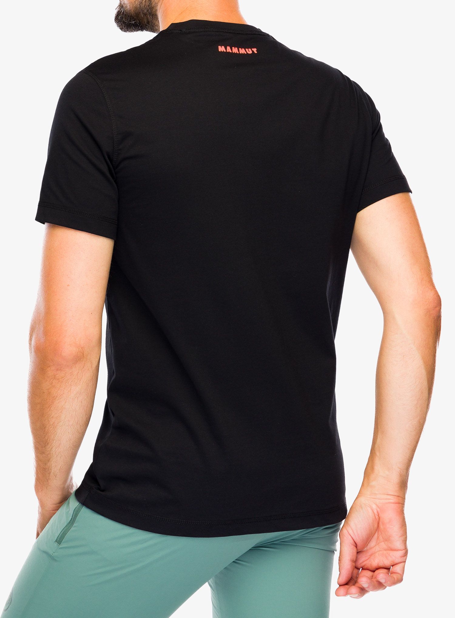 Футболка Mammut Core T-Shirt Never Rest - black