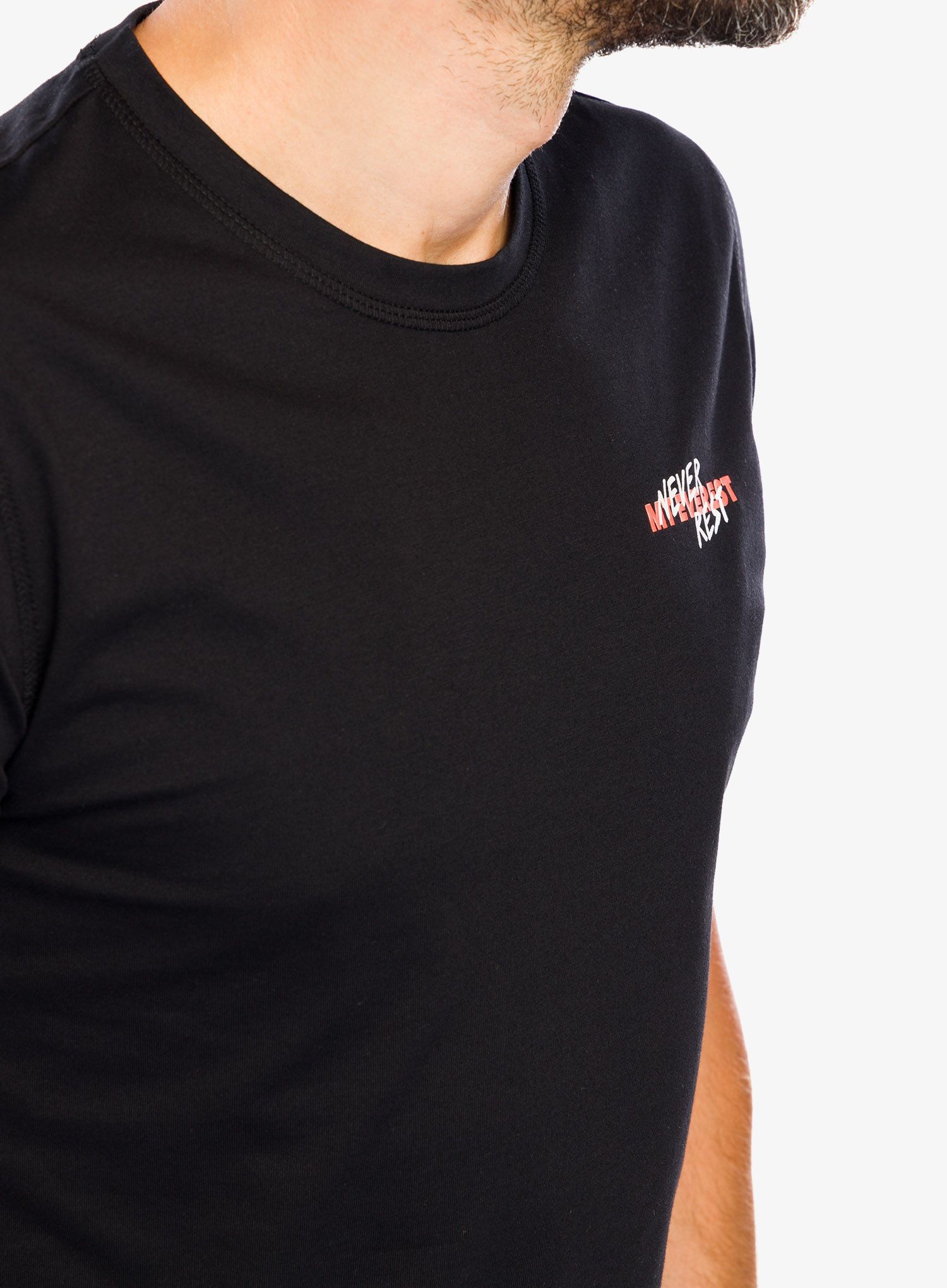 Футболка Mammut Core T-Shirt Never Rest - black