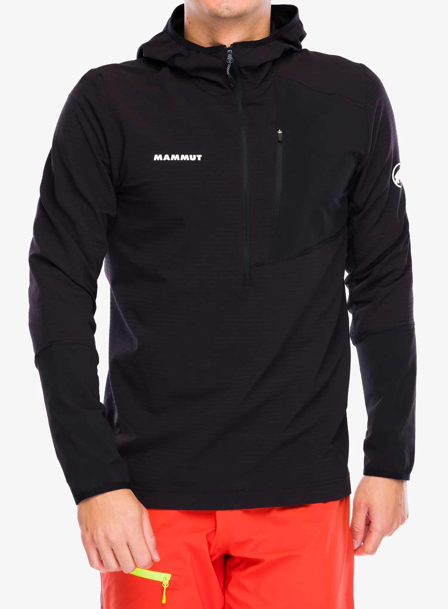 Кофта Mammut Madris Light ML Half Zip Hoody - black