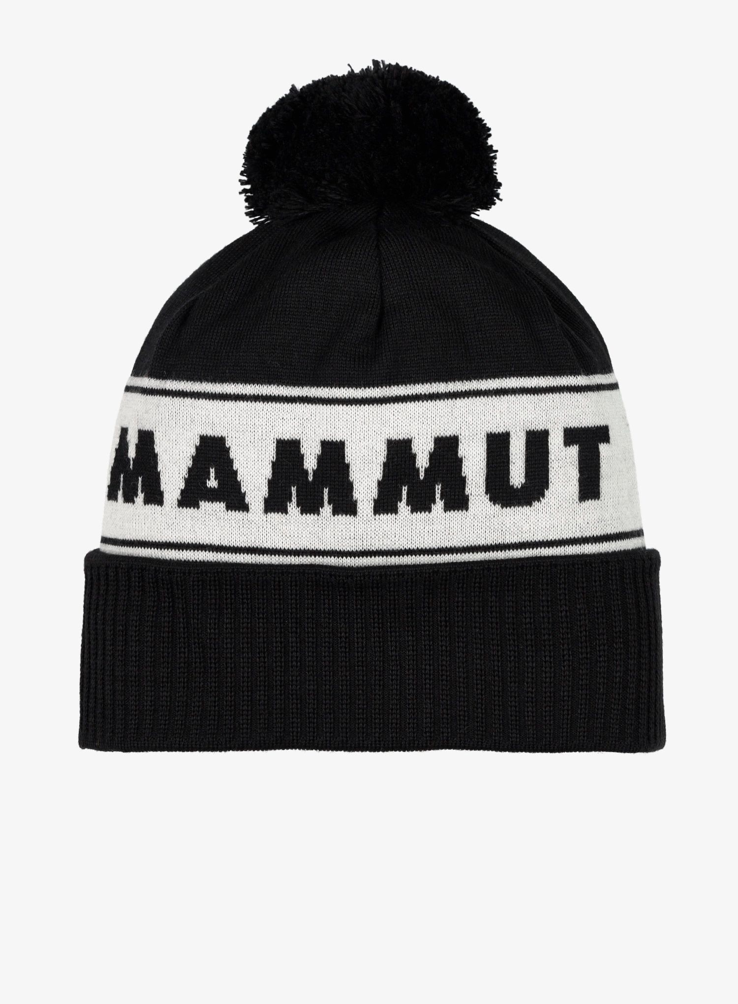 Шапка зимова Mammut Peaks Beanie - black/white