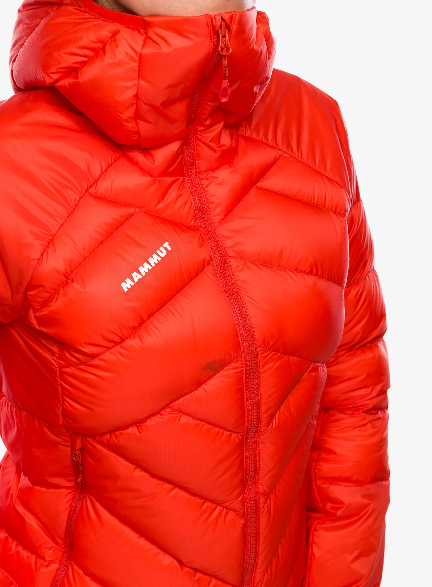 Пуховик жіноча Mammut Taiss IN Hooded Jacket - mammut red