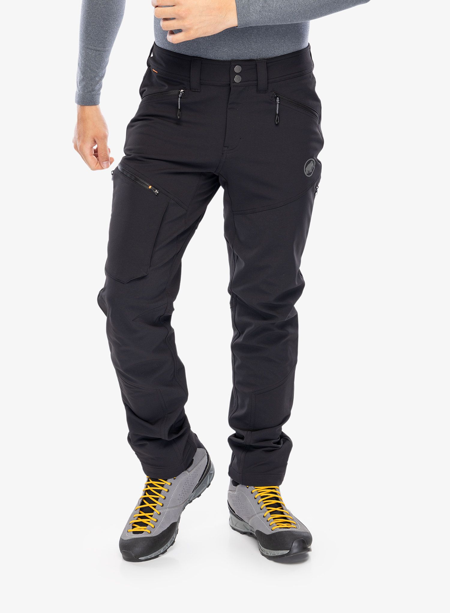 Штани softshell Mammut Zinal Guide SO Hybrid Pants - black