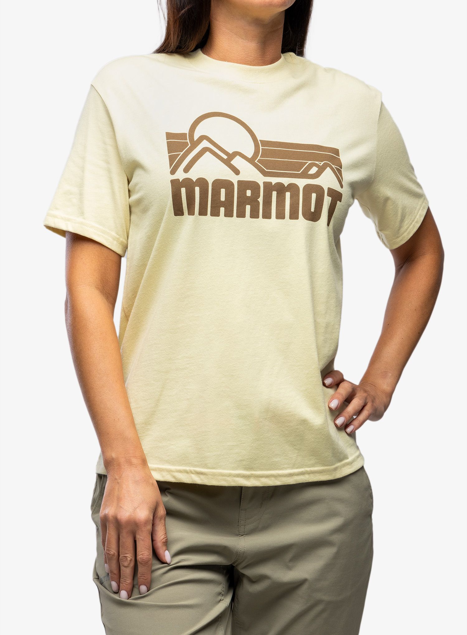 Футболка жіноча Marmot Coastal Tee SS - wheat