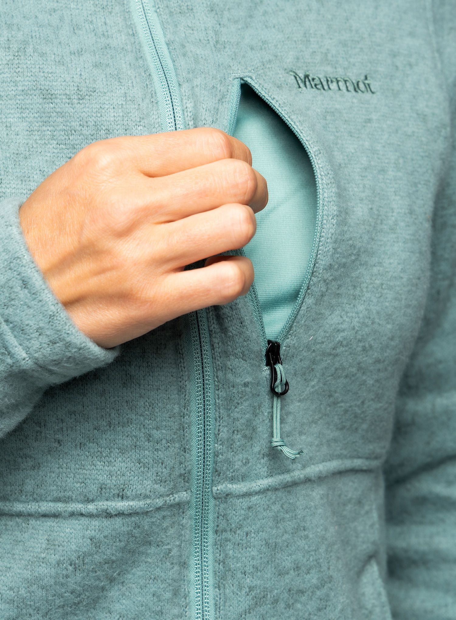 Кофта жіноча Marmot Drop Line Jacket - blue agave