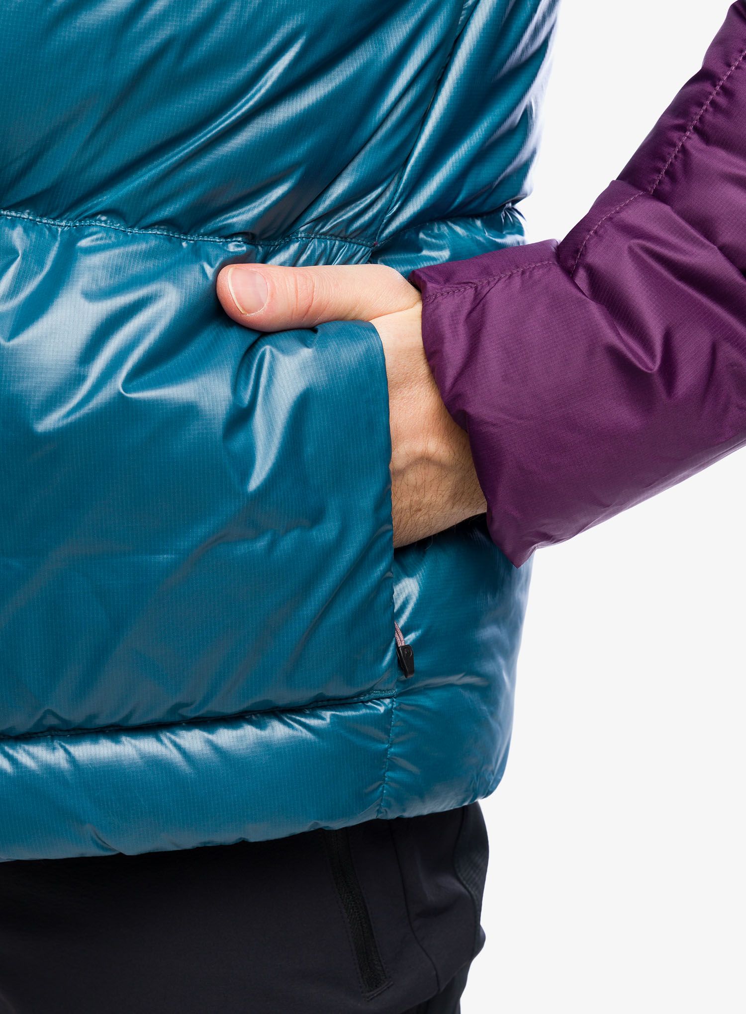 Куртка утеплена Marmot Guides Down Hoody - purple fig/moon river