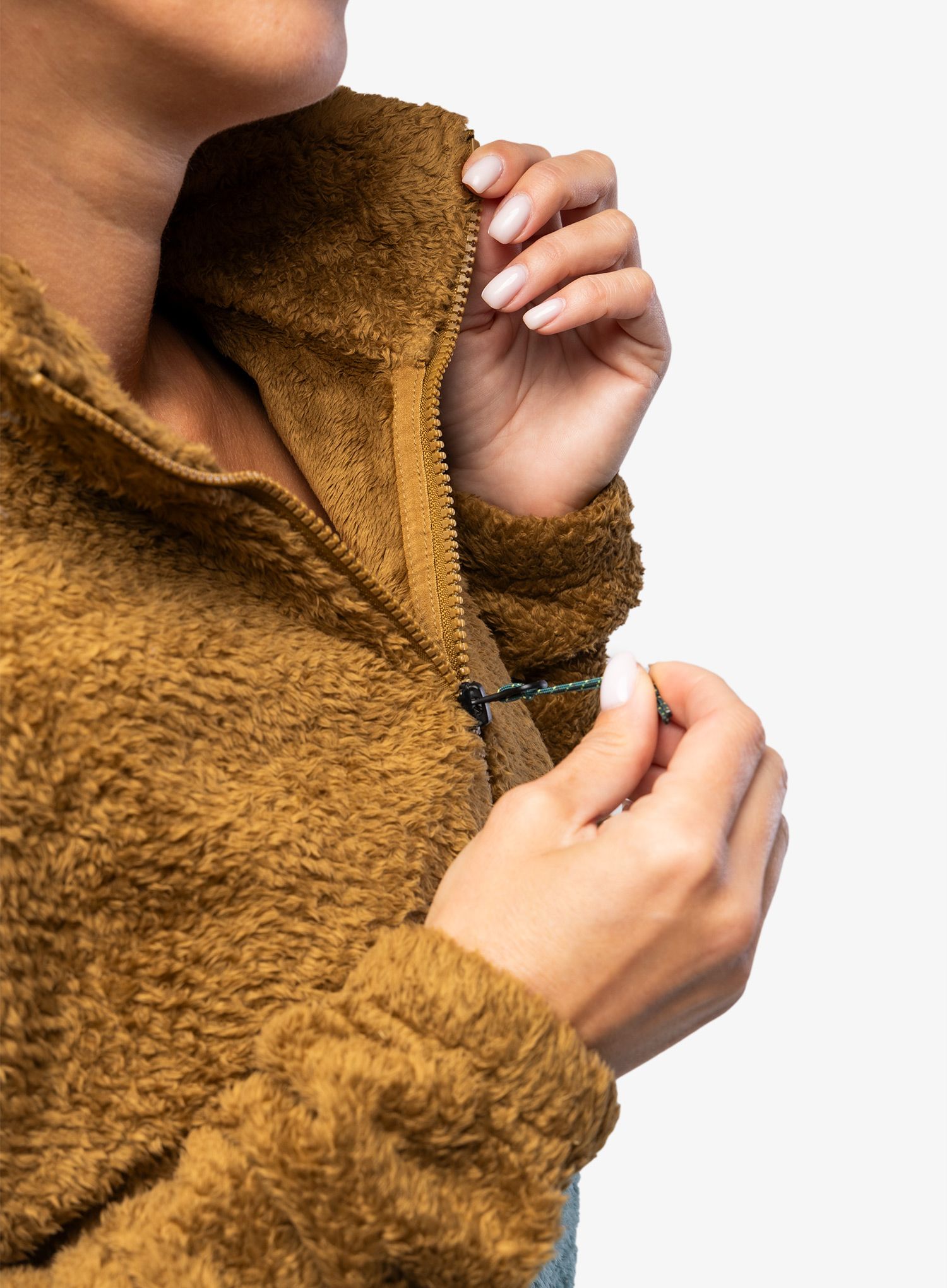 Кофта жіноча Marmot Homestead Fleece 1/2 Zip - hazel/blue agave