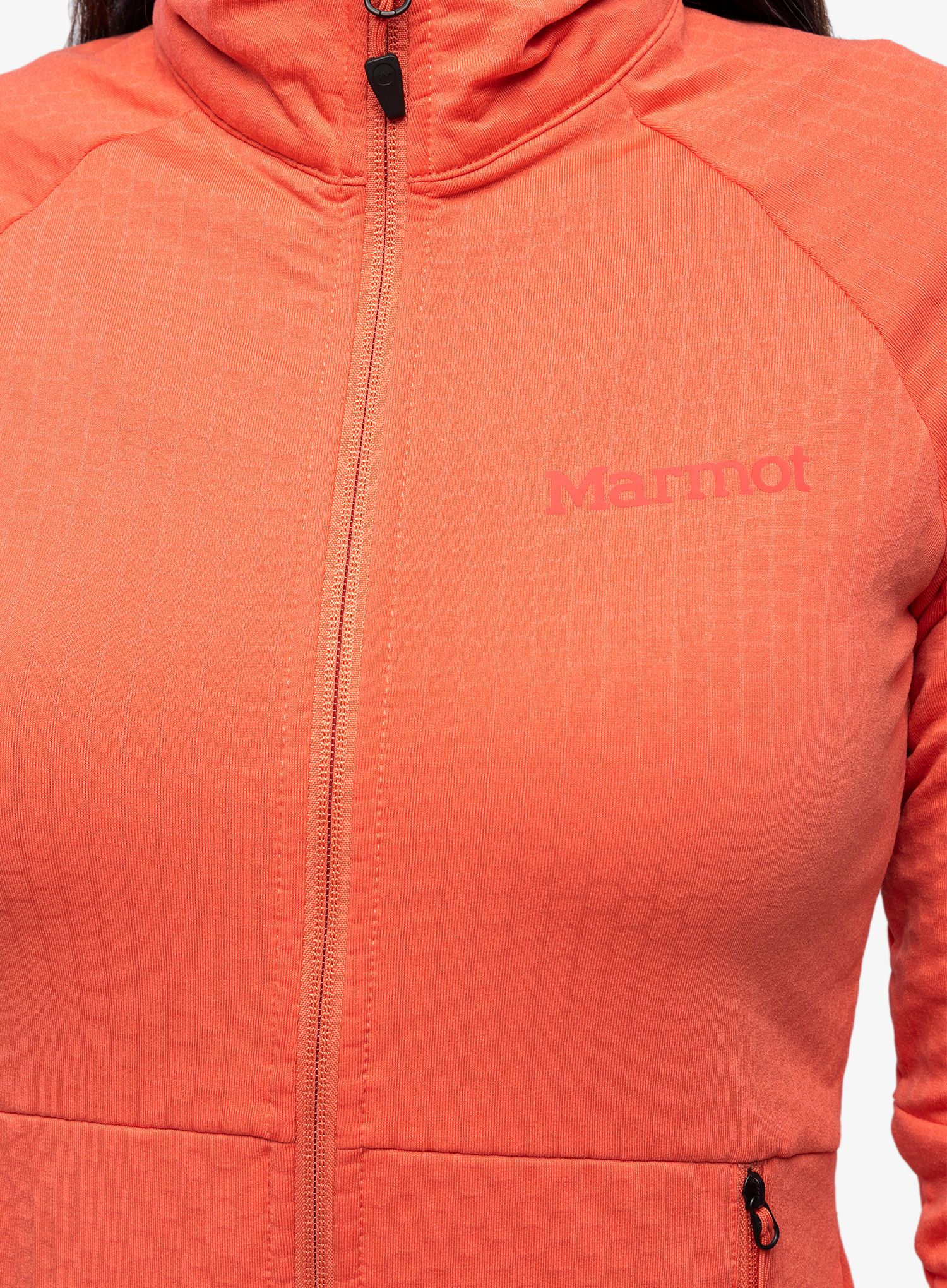 Кофта флісова жіноча Marmot Leconte Fleece Jacket - grapefruit