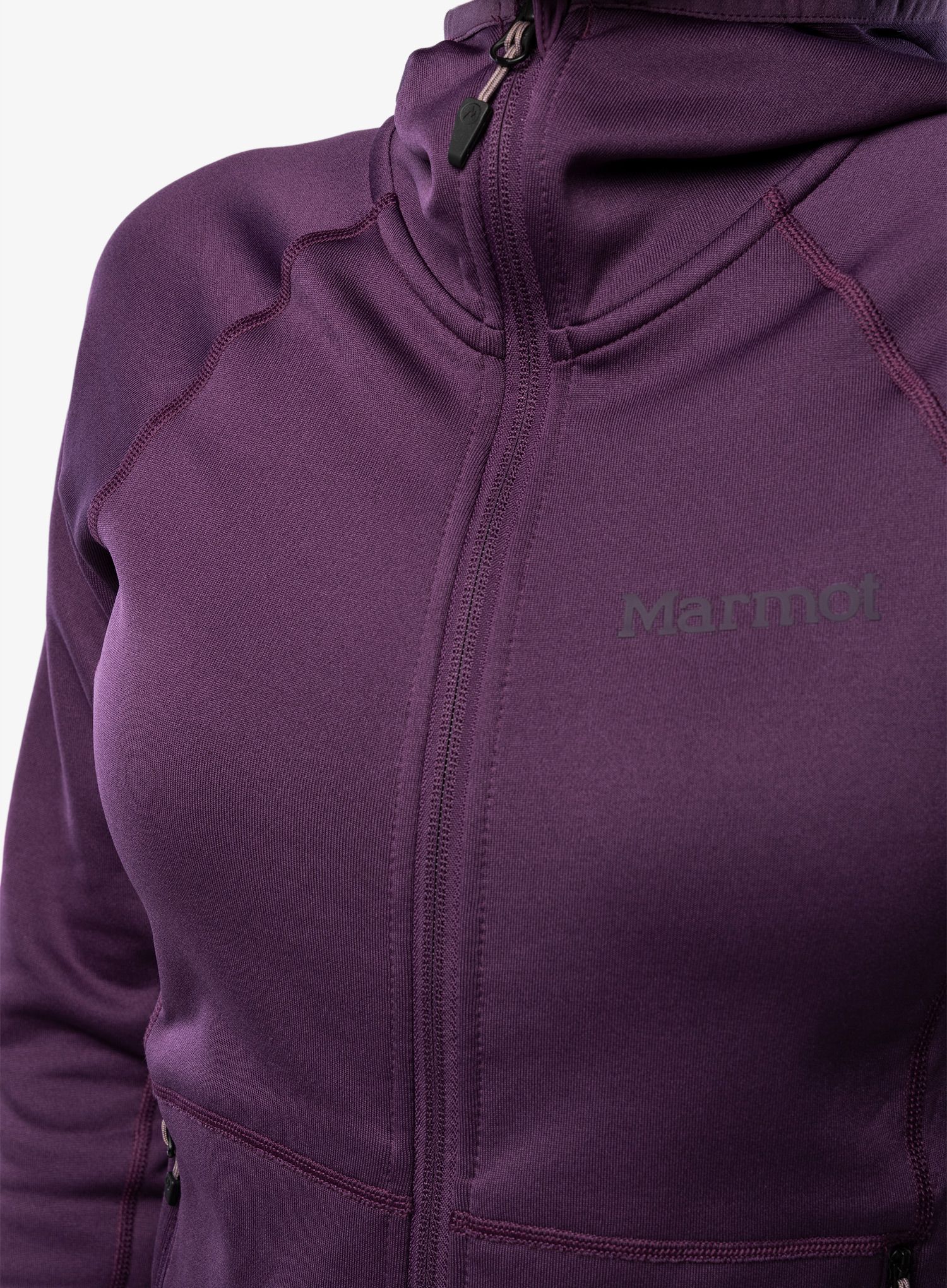 Кофта з каптуром Marmot Olden Polartec Hoody - purple fig