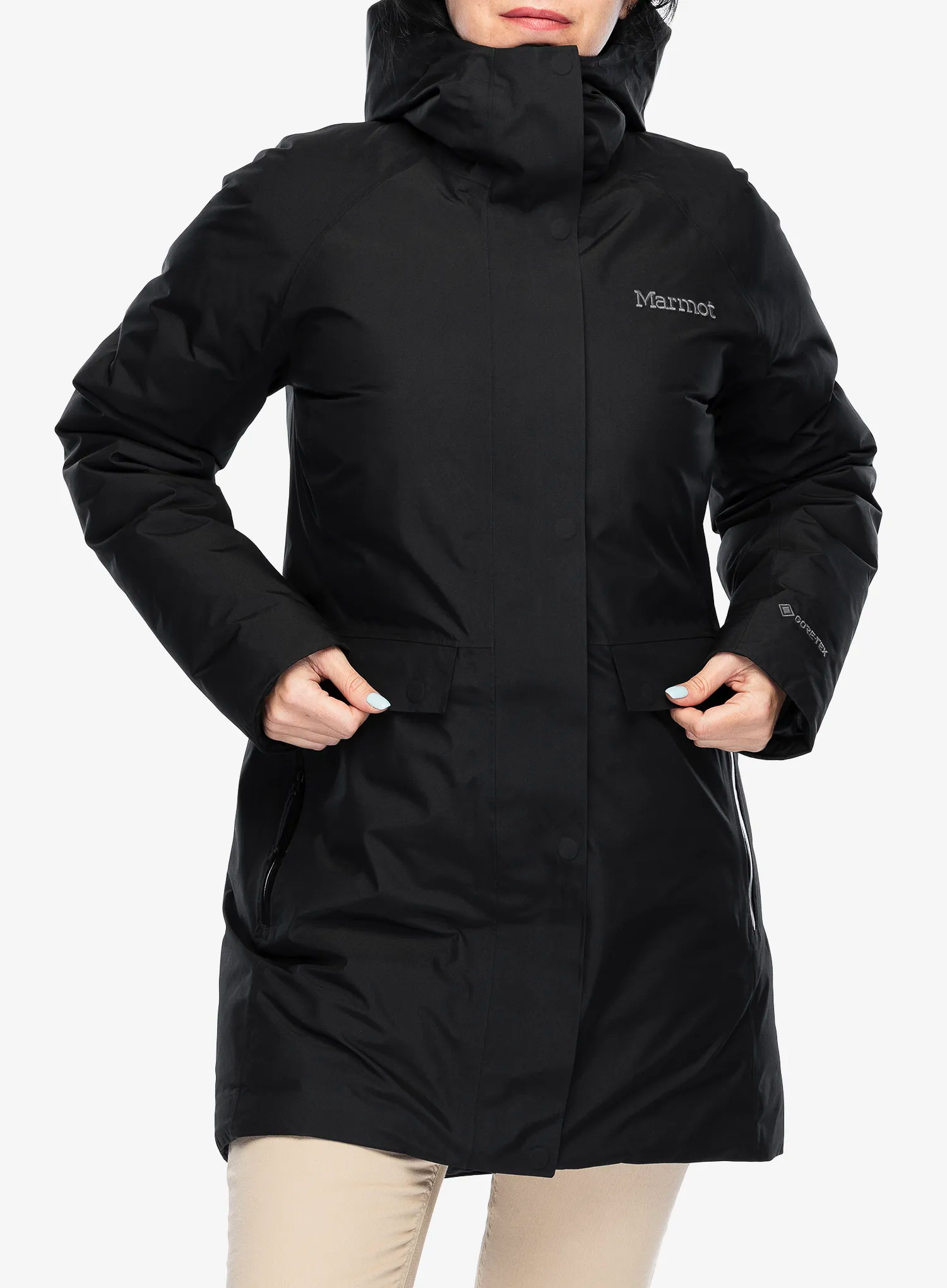 Пуховик жіноча Marmot Oslo GTX Jacket - black