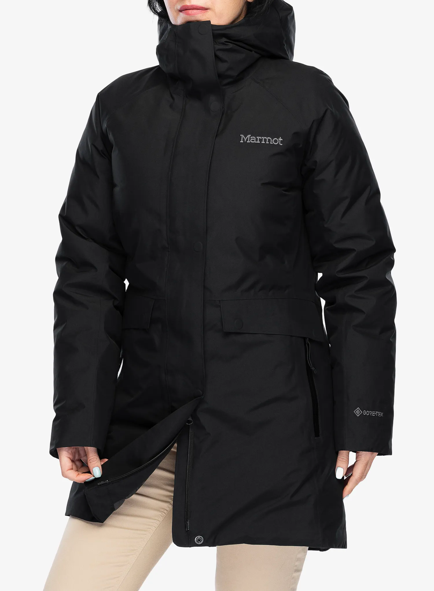 Пуховик жіноча Marmot Oslo GTX Jacket - black