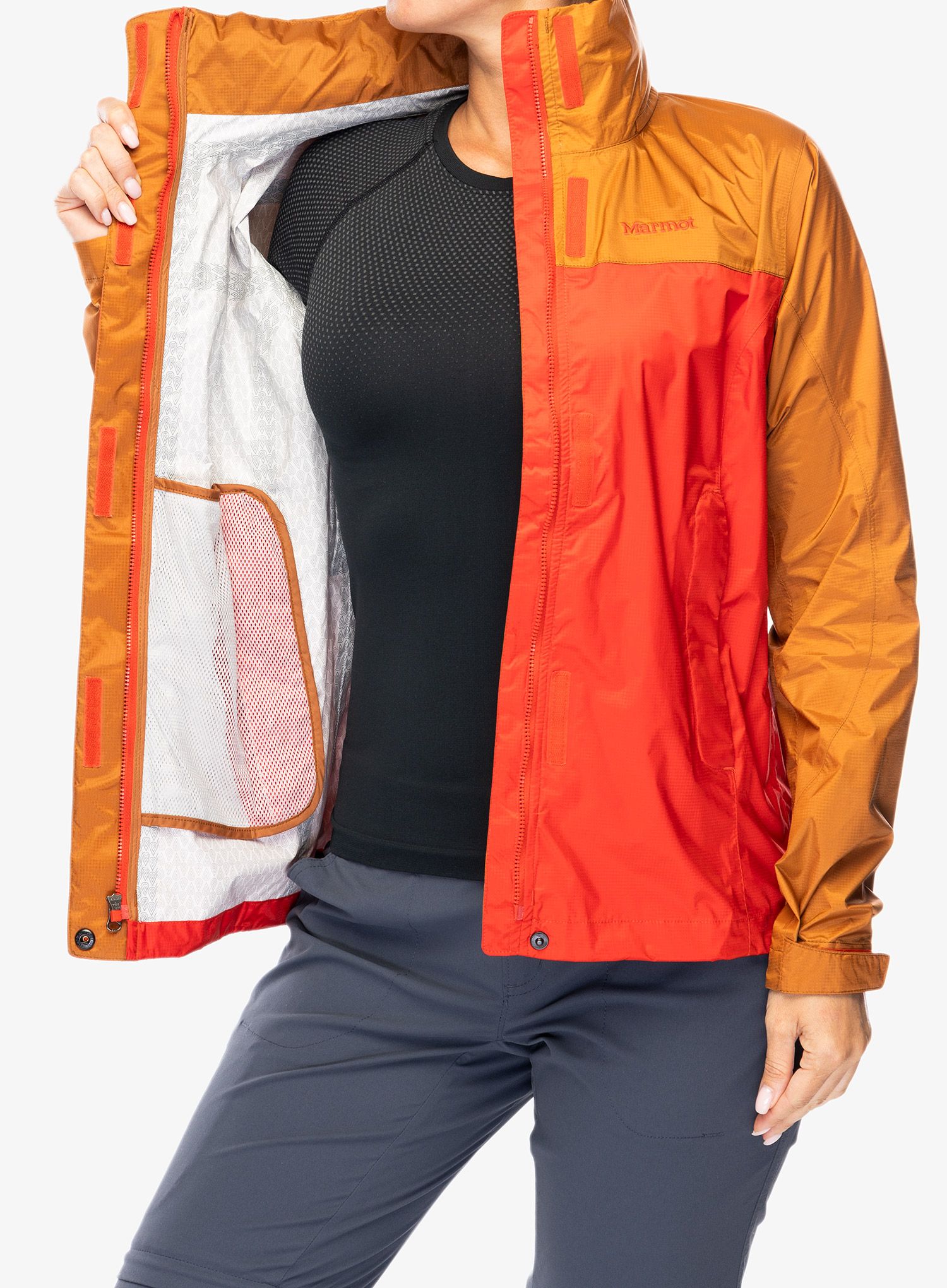 Куртка дощовик жіноча Marmot PreCip Eco Jacket - cairo/copper