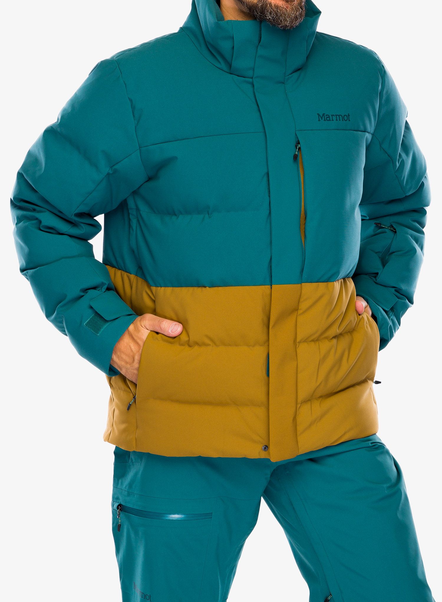 Пуховик Marmot Shadow Jacket - dark jungle/hazel