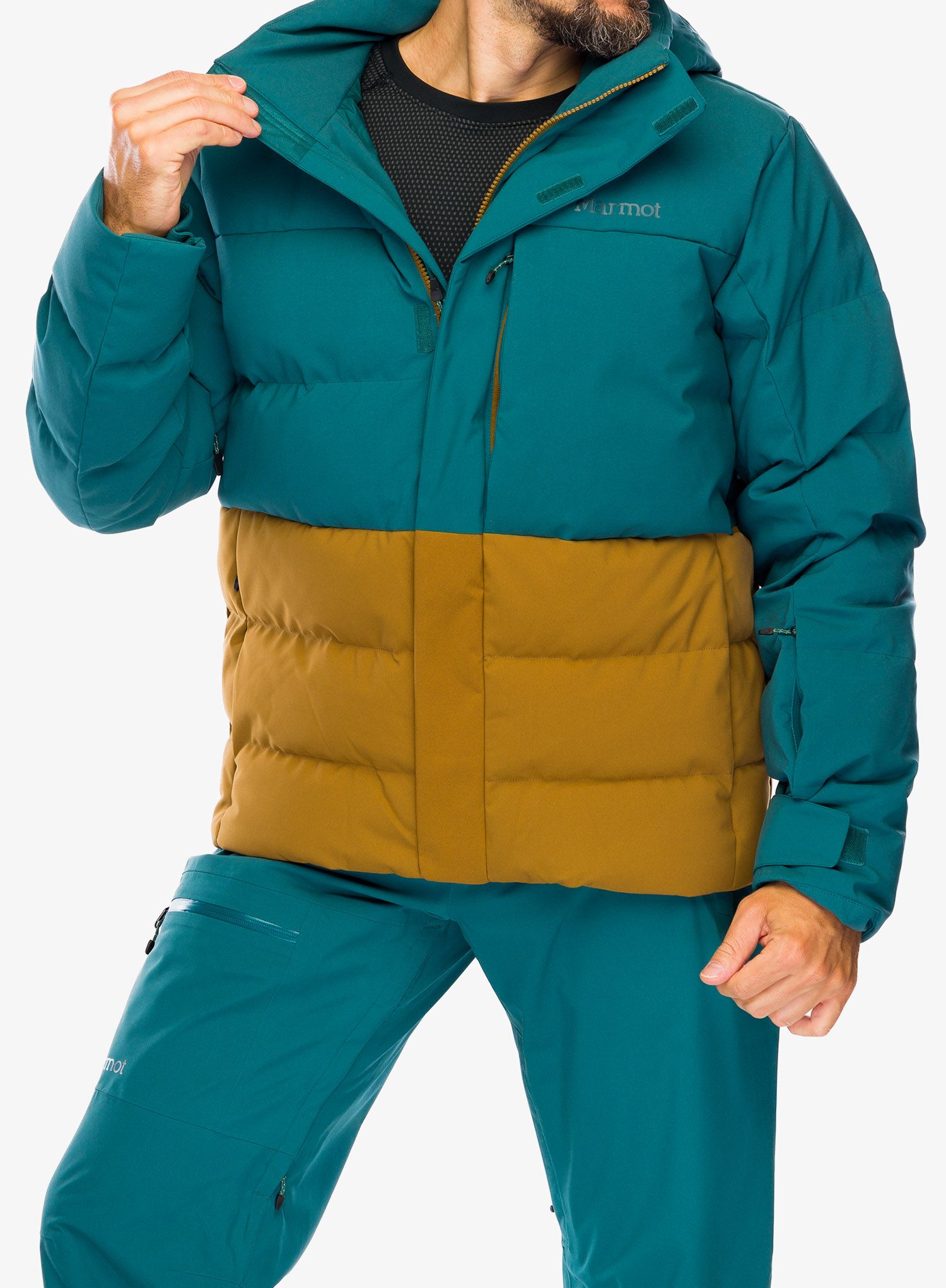 Пуховик Marmot Shadow Jacket - dark jungle/hazel