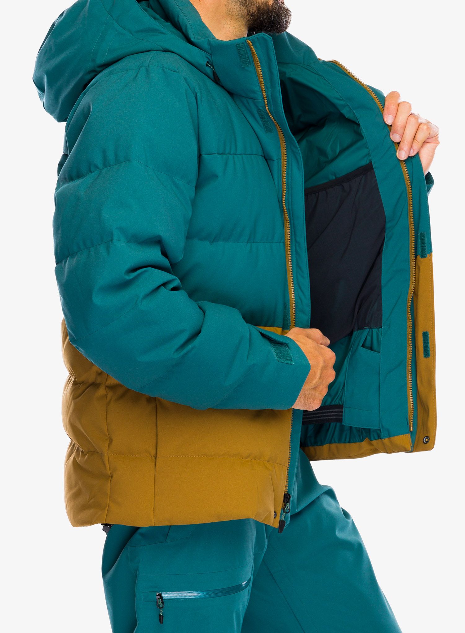 Пуховик Marmot Shadow Jacket - dark jungle/hazel