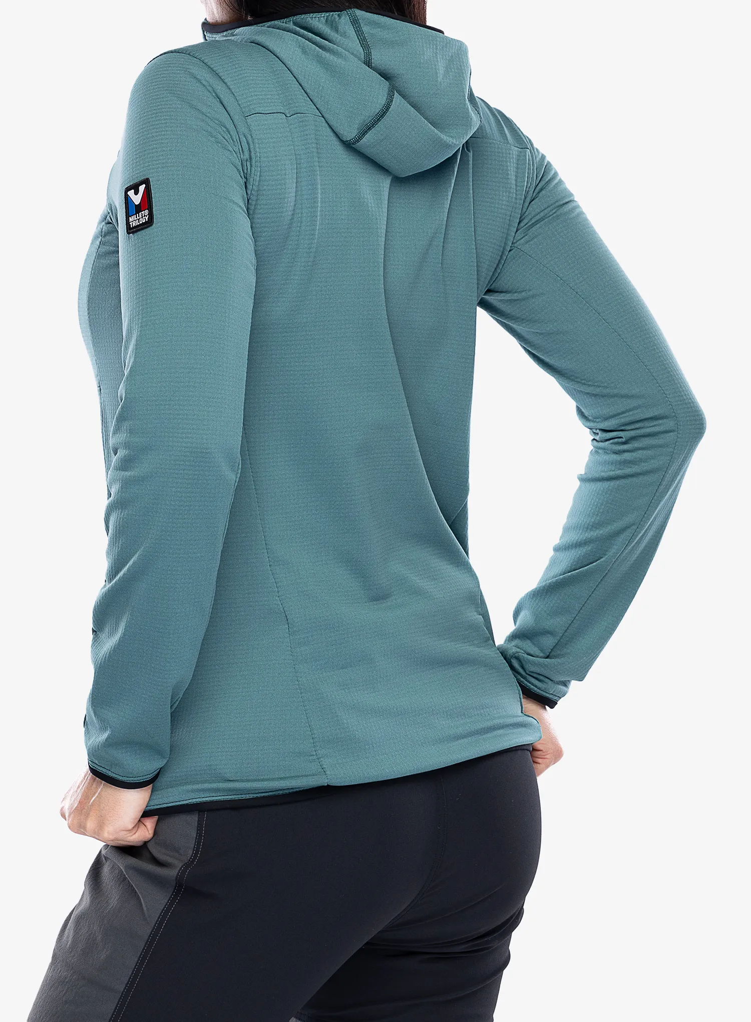 Кофта флісова жіноча Millet Trilogy Light Grid Hoodie - hydro
