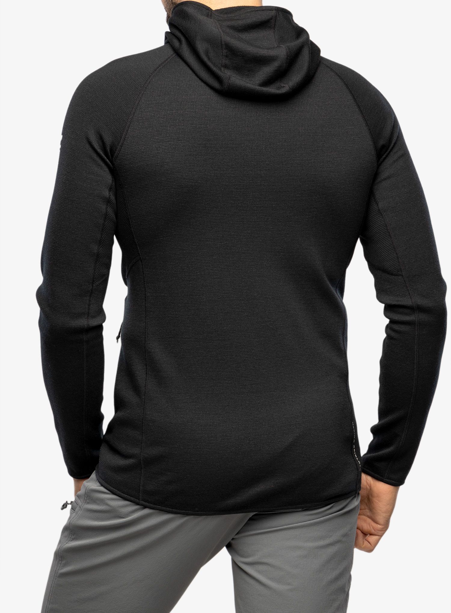Кофта флісова Mons Royale Approach Merino Shift Fleece Hood - black