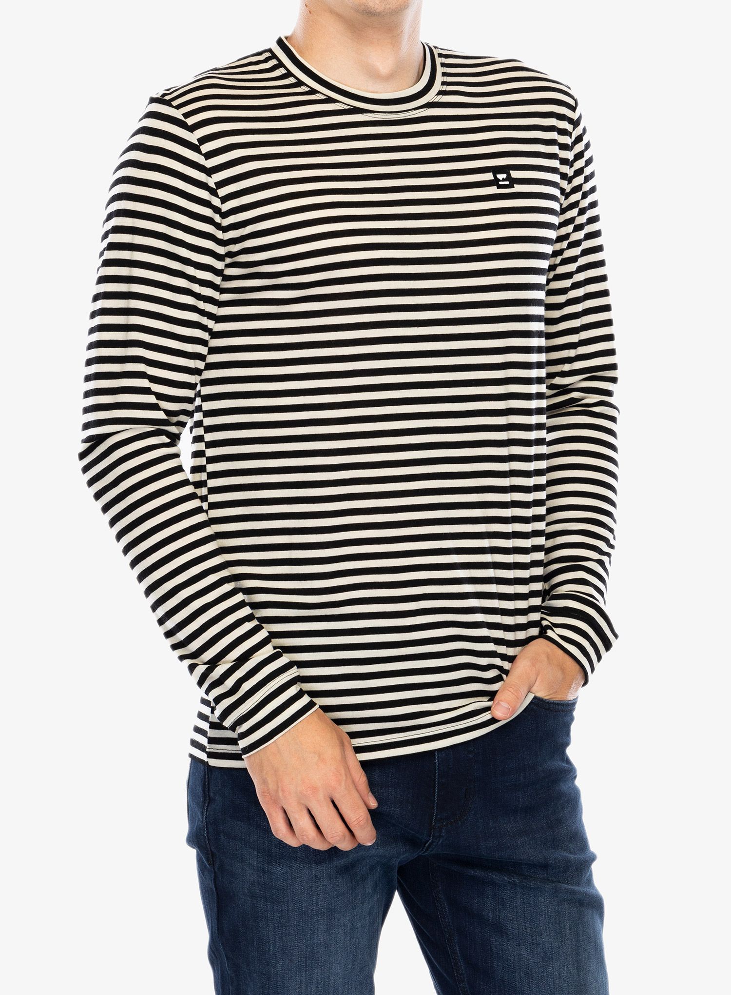 Лонгслів Mons Royale Icon LS - MR stripe