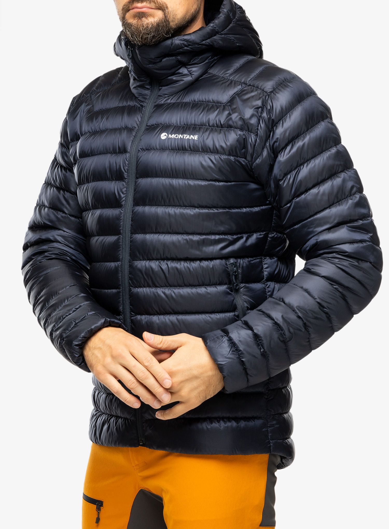 Пуховик Montane Anti-Freeze Hoodie - eclipse blue