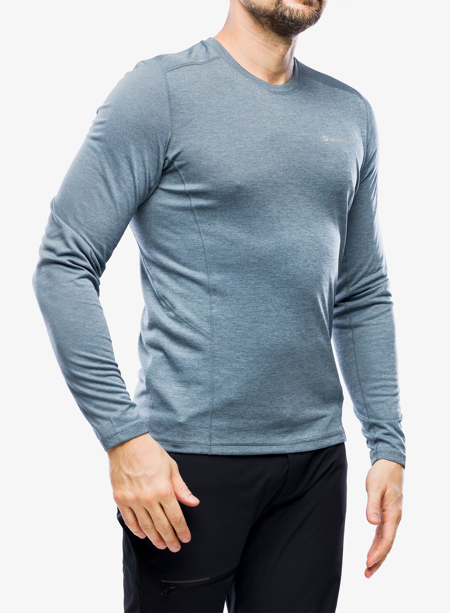Термокофта Montane Dart Long Sleeve T-Shirt - stone blue