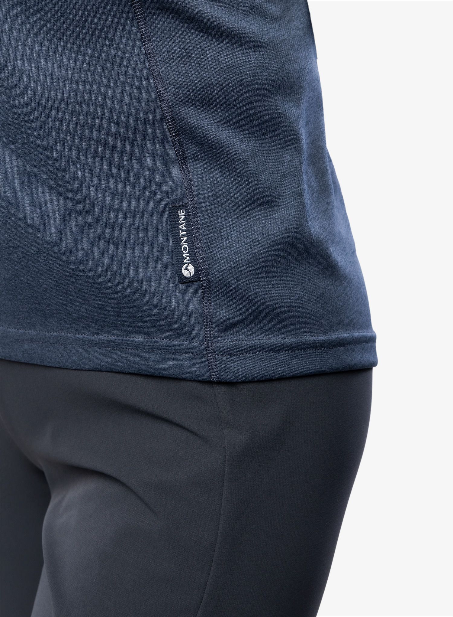Термокофта жіноча Montane Dart Zip Neck - eclipse blue