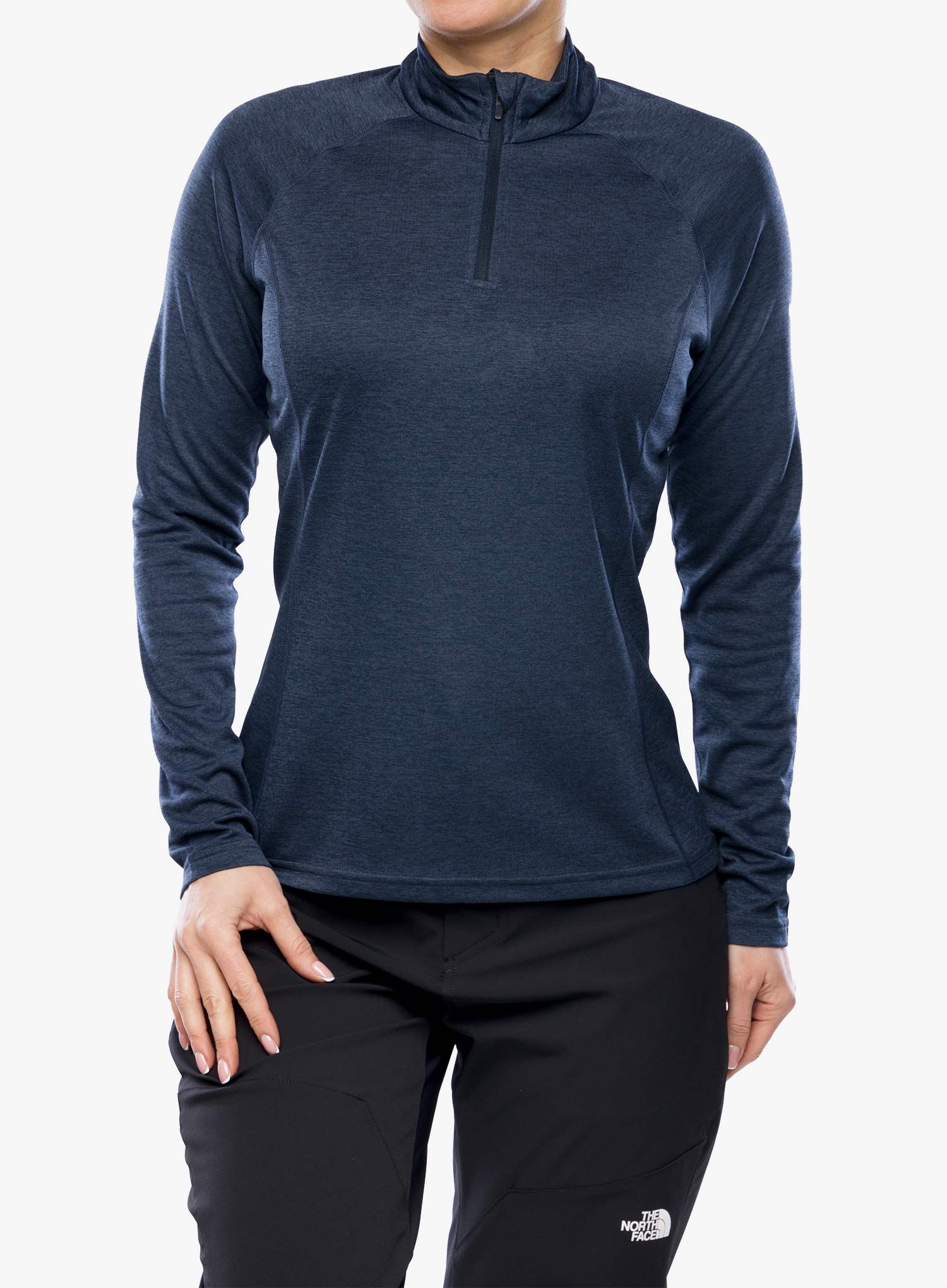 Термокофта жіноча Montane Dart Zip Neck - eclipse blue