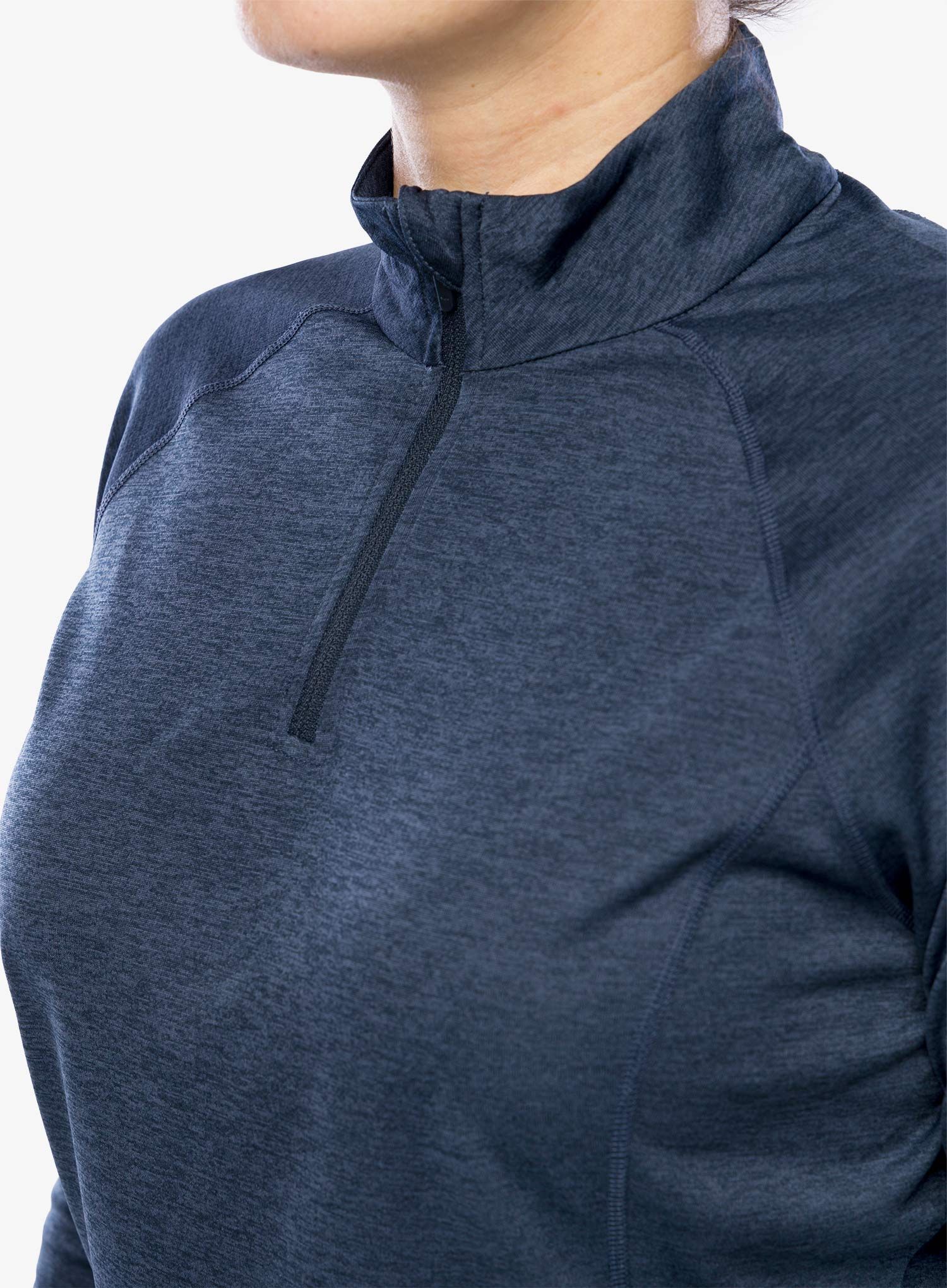 Термокофта жіноча Montane Dart Zip Neck - eclipse blue