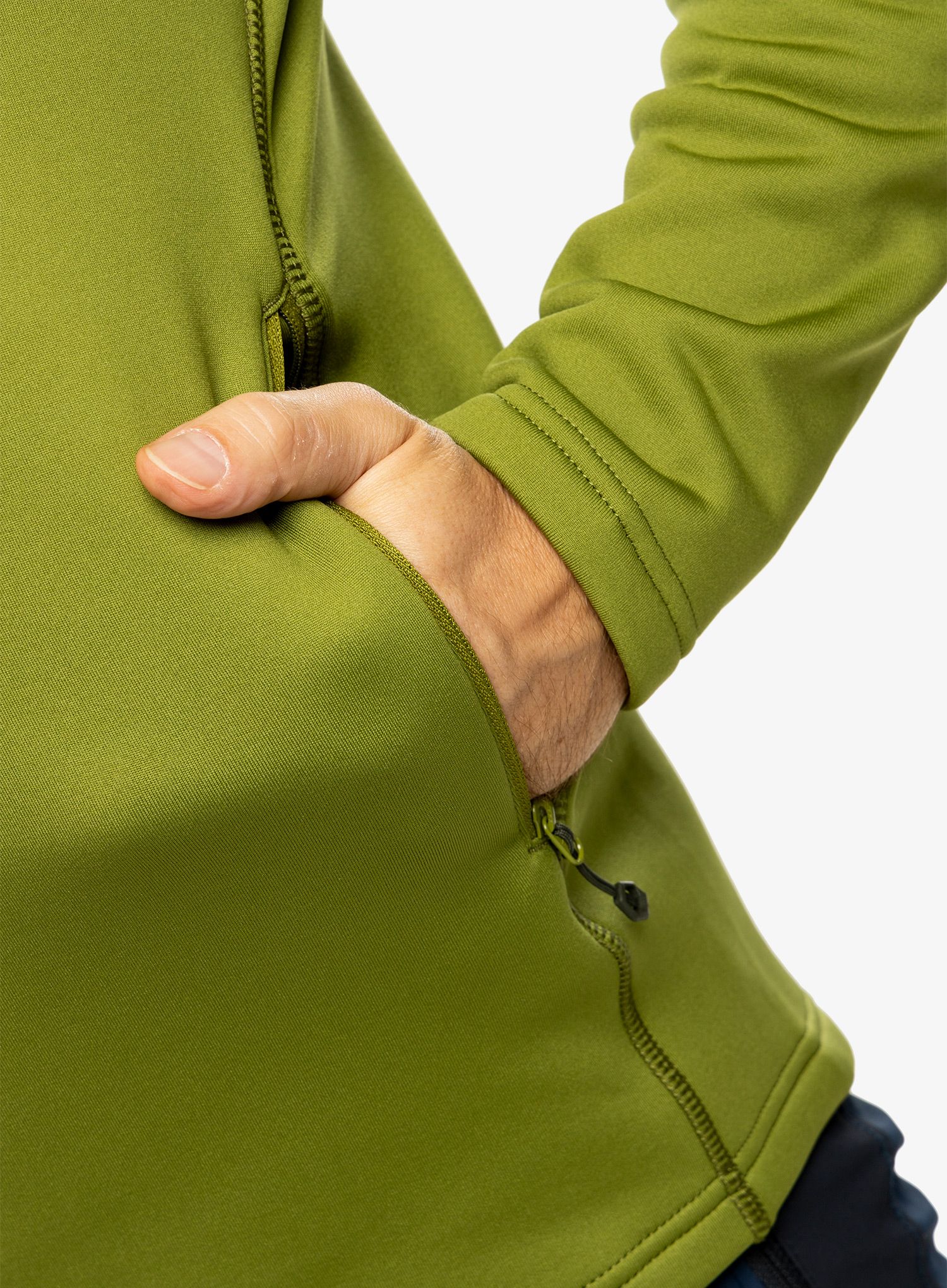 Кофта з каптуром Montane Fury Hoodie - alder green