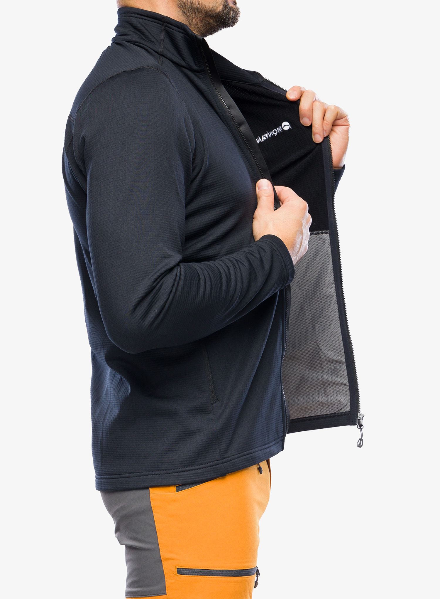 Кофта на замку Montane Protium Jacket - black