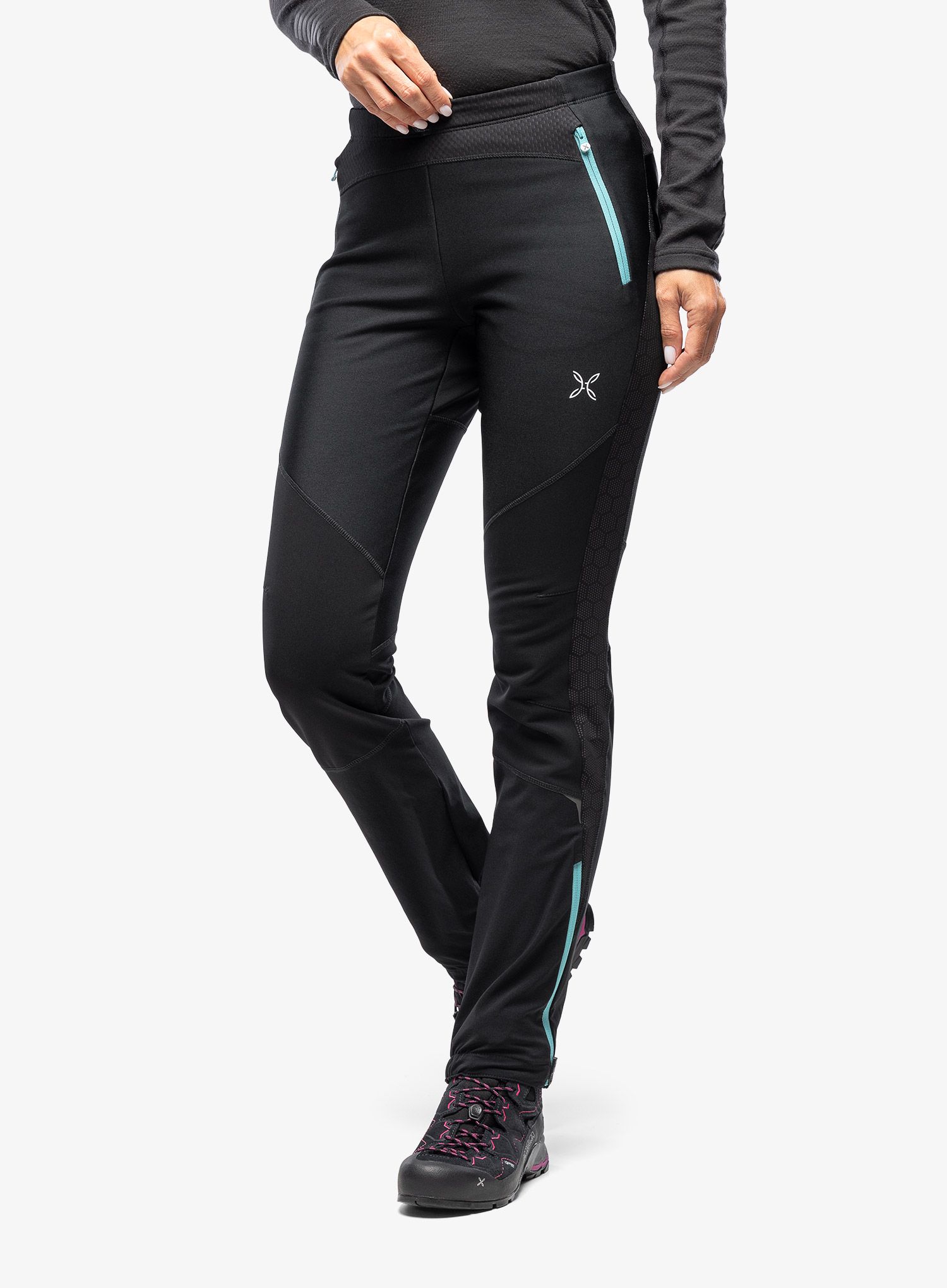Штани туристичні жіночі Montura Evoque 2 Pants - black/light blue