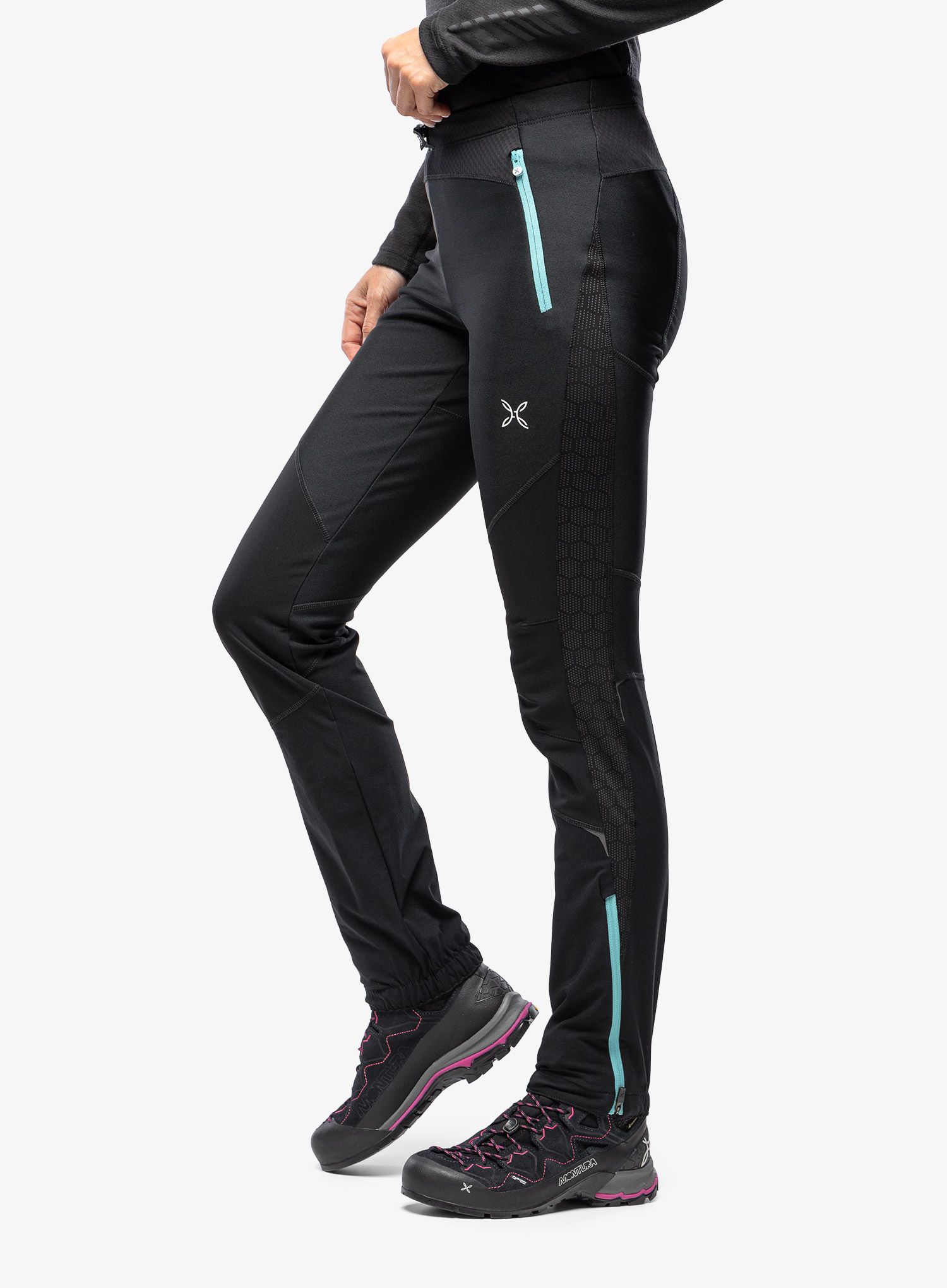 Штани туристичні жіночі Montura Evoque 2 Pants - black/light blue
