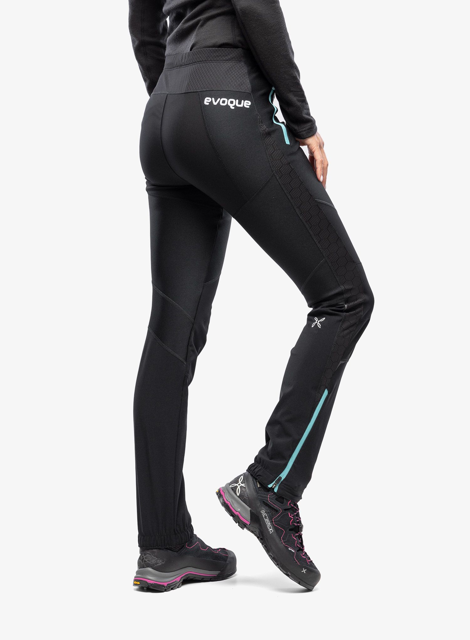 Штани туристичні жіночі Montura Evoque 2 Pants - black/light blue