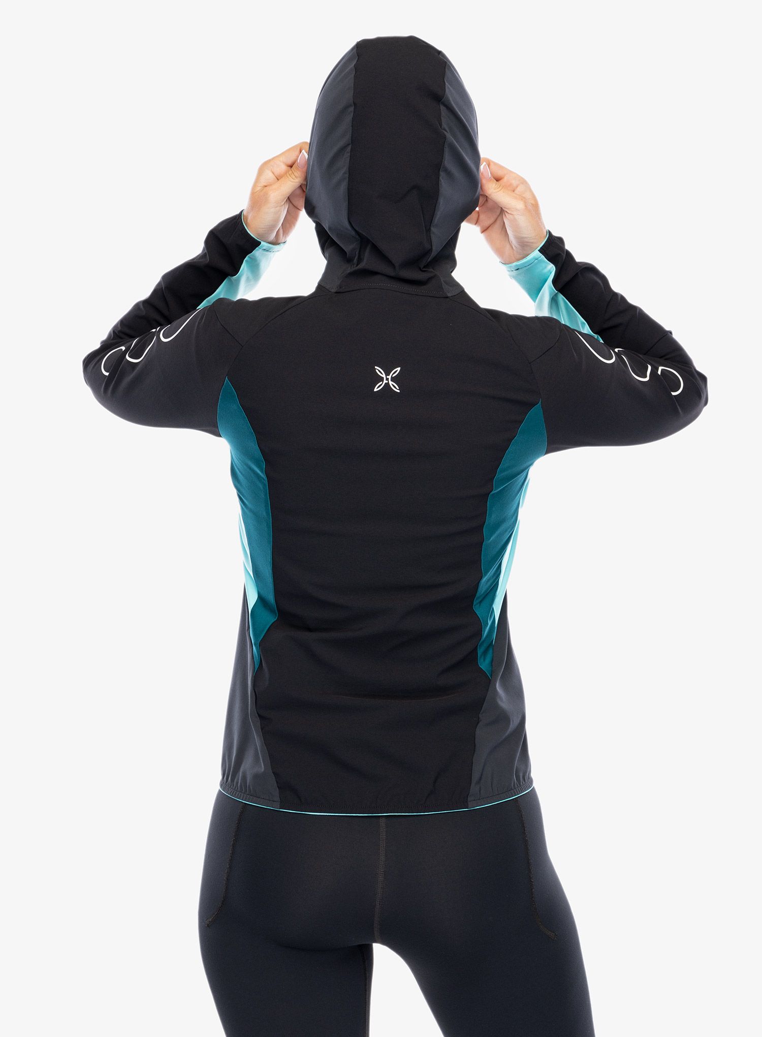 Куртка для бігу жіноча Montura Flash Sky Jacket - black/baltic