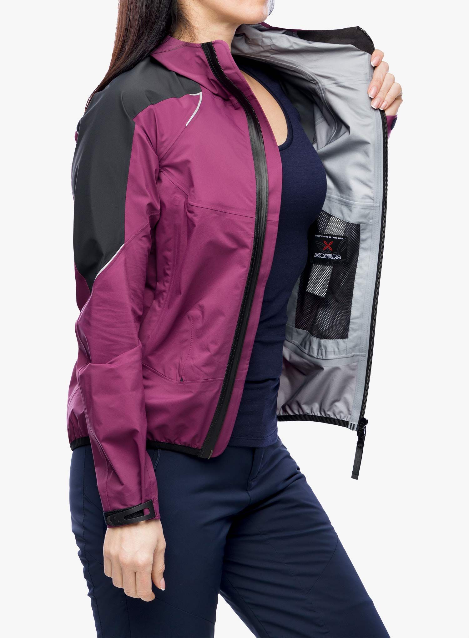Куртка для гір жіноча Montura Magic 2.0 Jacket - wine red