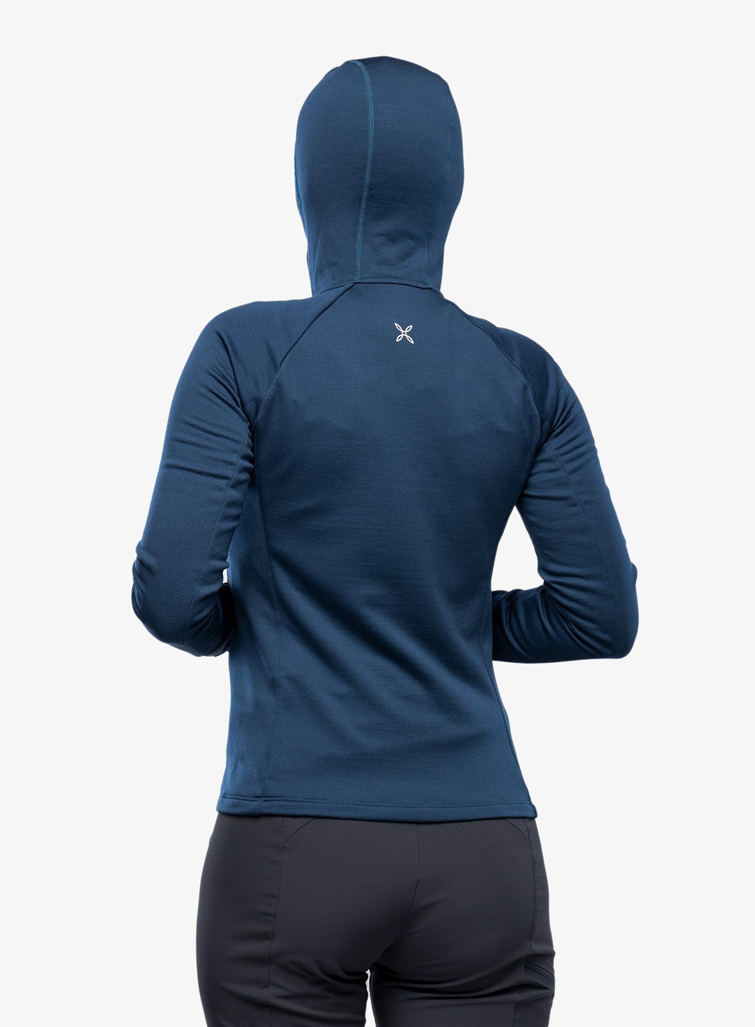 Кофта з каптуром жіноча Montura Mystic Wool Maglia - deep blue