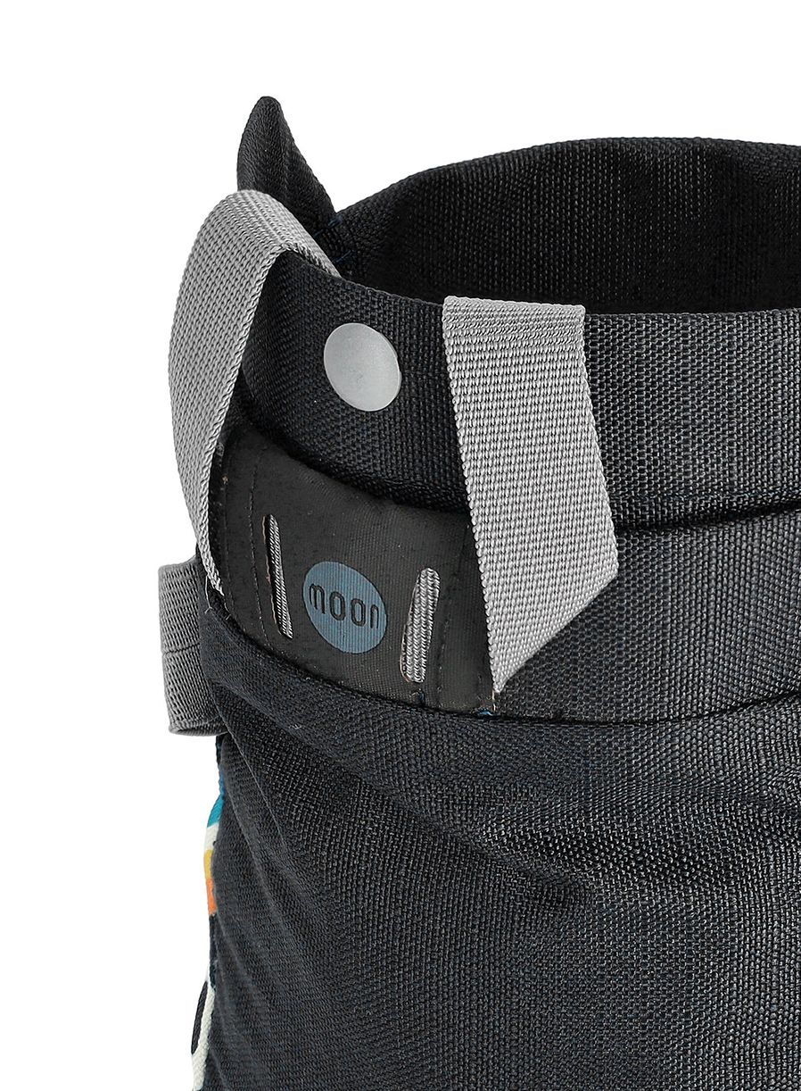Мішечок для магнезії Moon Climbing Trad Chalk Bag - retro stripe black