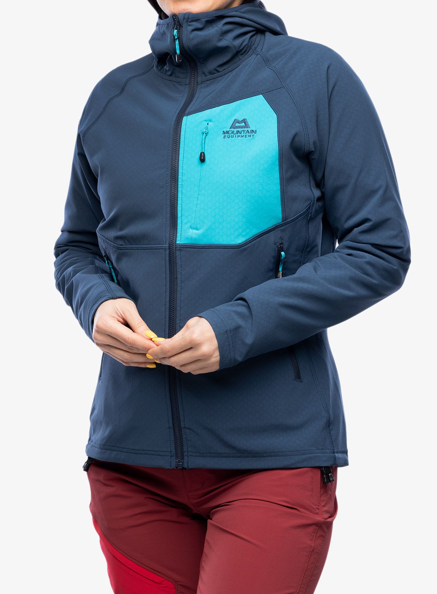 Кофта трекінгова жіноча Mountain Equipment Arrow Hooded Jacket - dusk/topaz