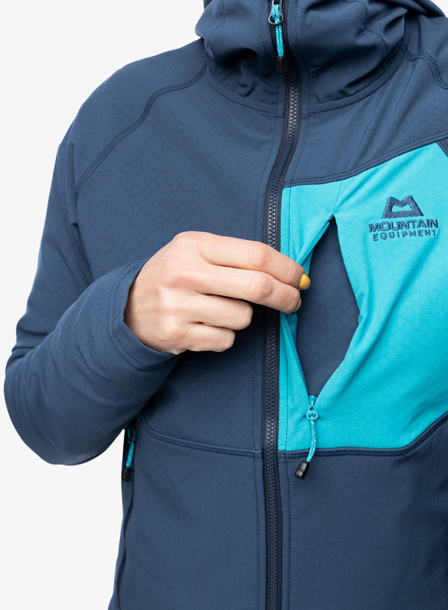 Кофта трекінгова жіноча Mountain Equipment Arrow Hooded Jacket - dusk/topaz