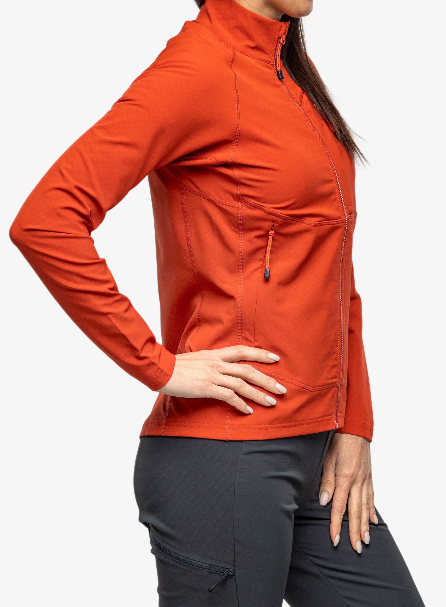 Кофта на замку жіноча Mountain Equipment Arrow Jacket - red