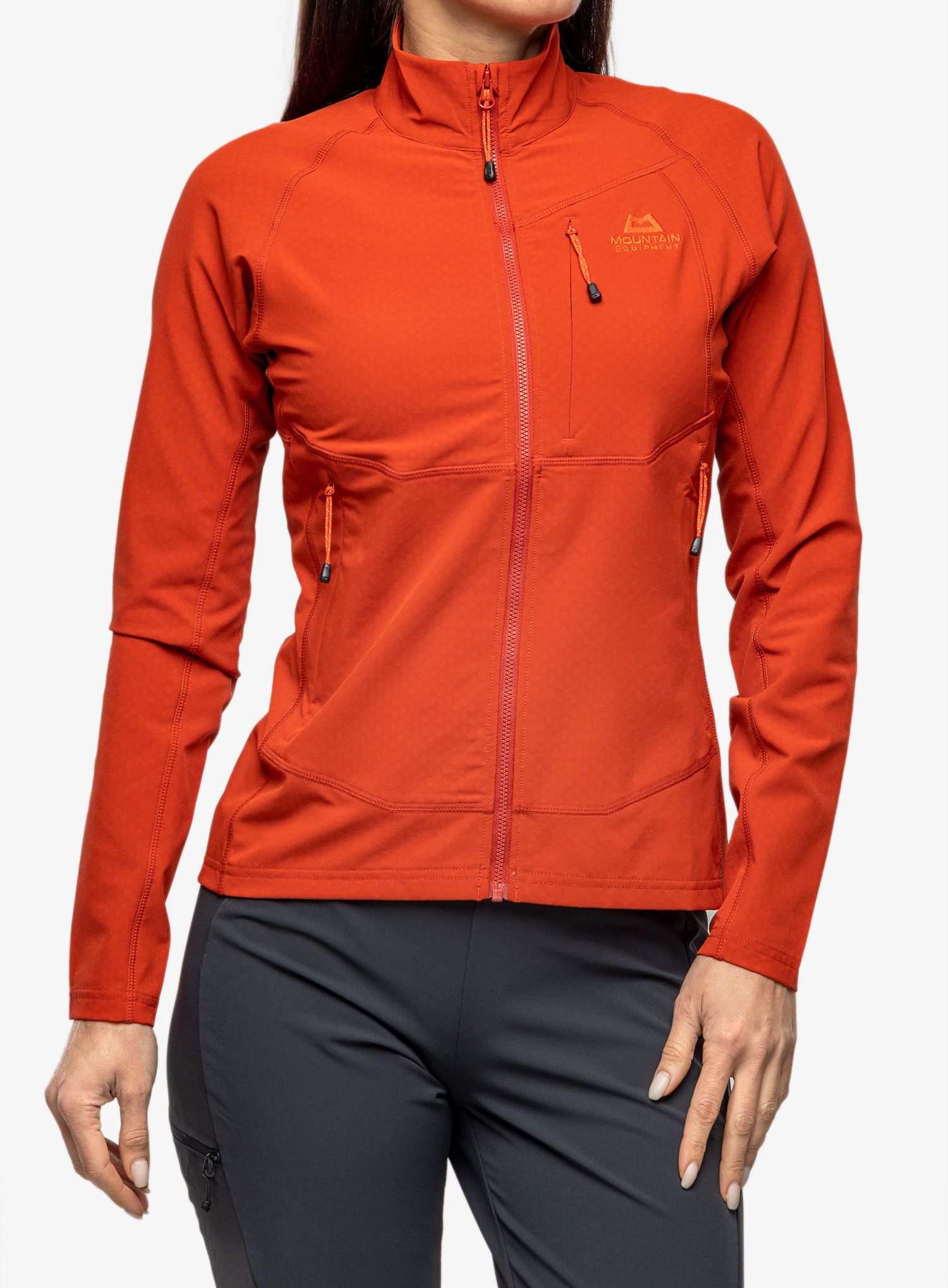 Кофта на замку жіноча Mountain Equipment Arrow Jacket - red