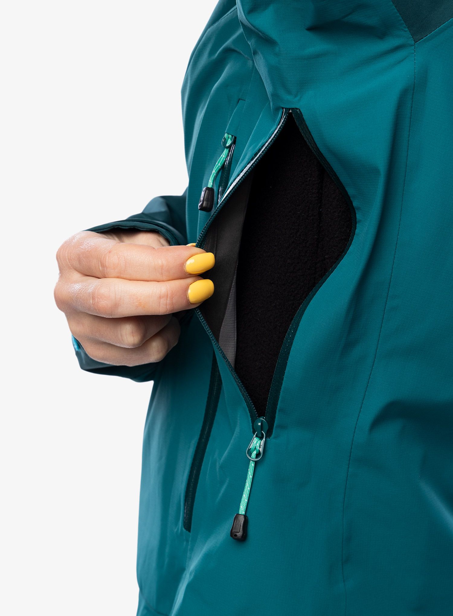 Куртка жіноча GORE-TEX Mountain Equipment Saltoro Jacket - spruce/deep teal