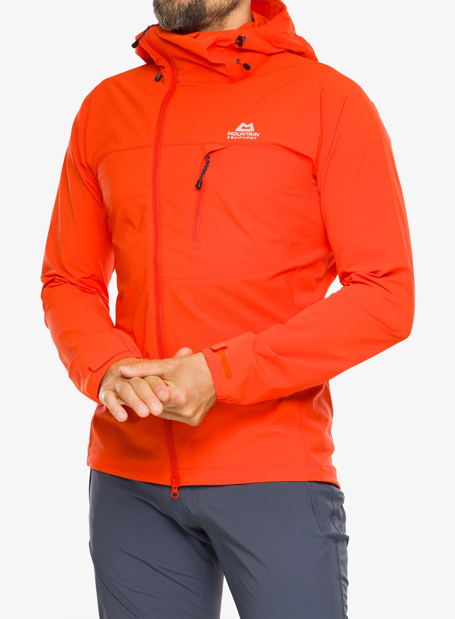 Куртка softshell Mountain Equipment Squall Hooded Jacket - cardinal orange