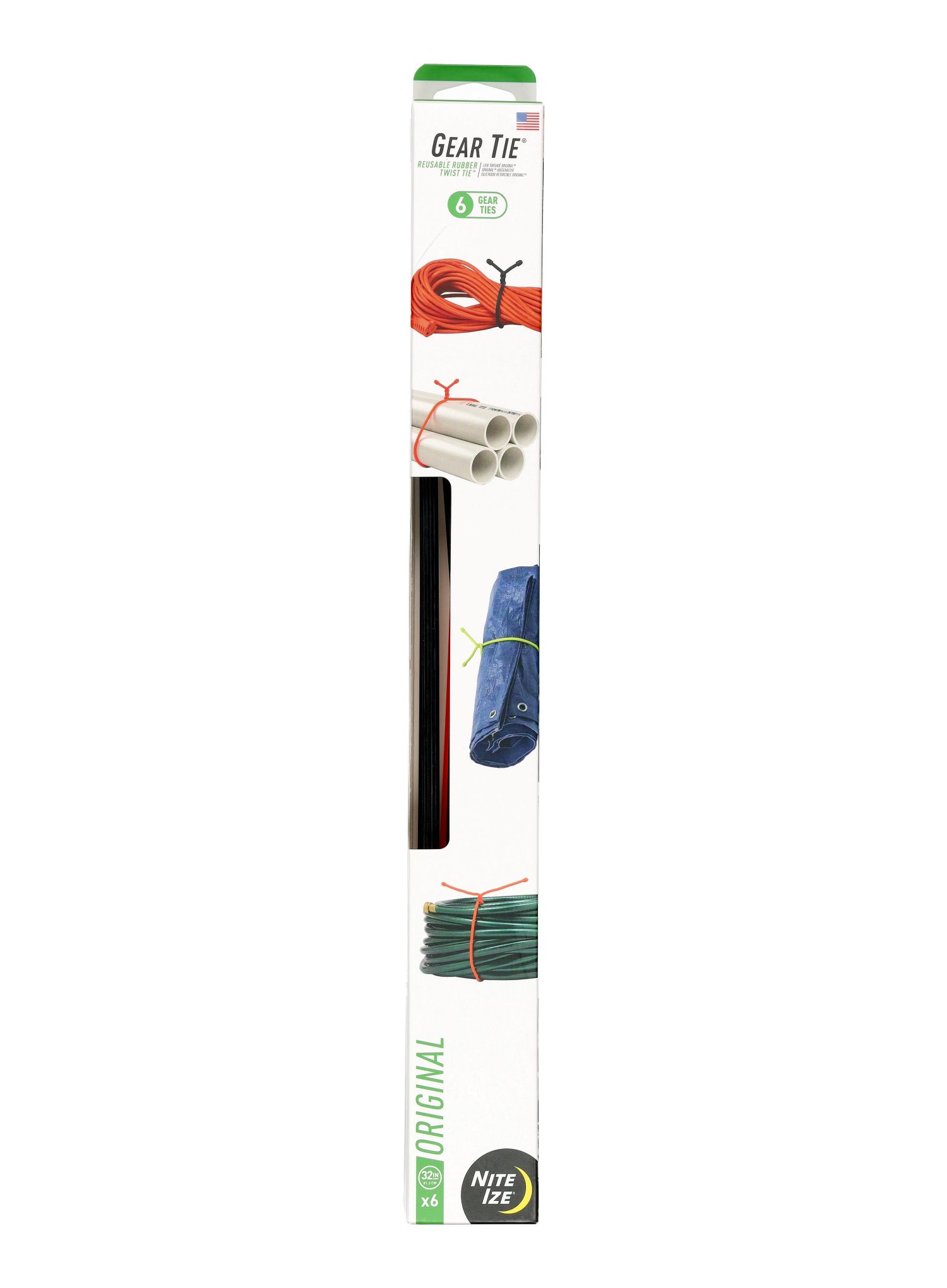 Троки Nite Ize Gear Tie 32 ProPack - 6Pack - assorted
