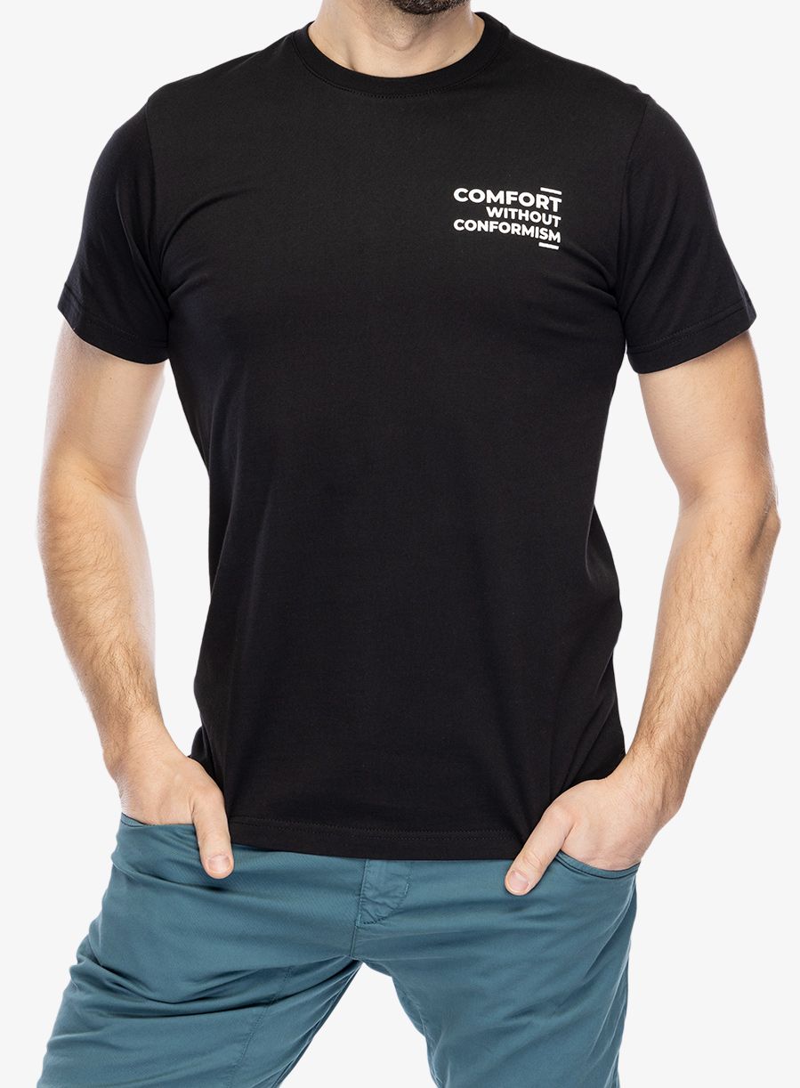 Футболка для скелелазіння Nograd Comfort - black/white