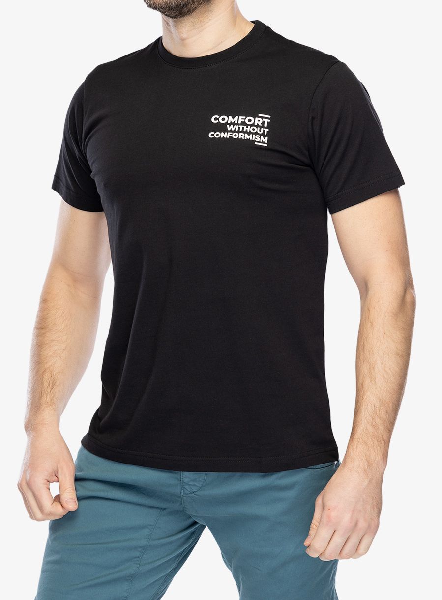 Футболка для скелелазіння Nograd Comfort - black/white